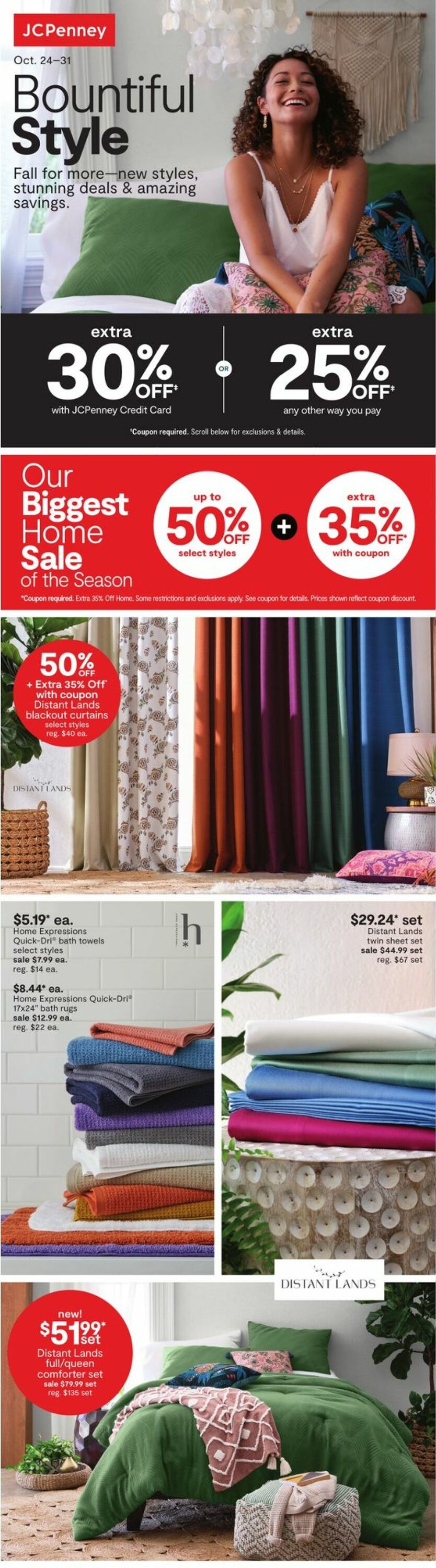 JCPenney Ad from 10/24/2022
