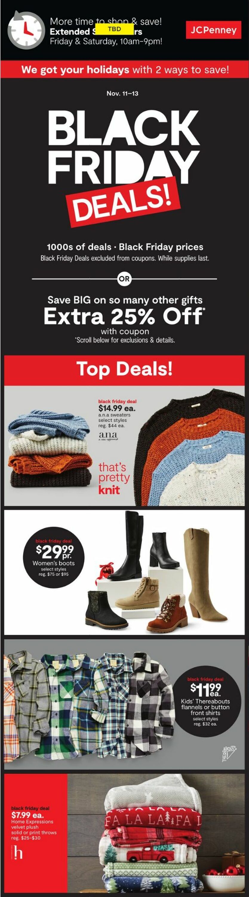 JCPenney Ad from 11/11/2022