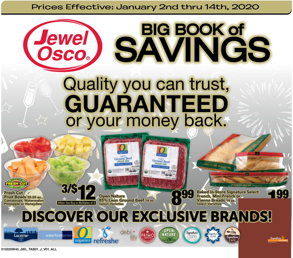 Jewel Osco Ad from 01/02/2020