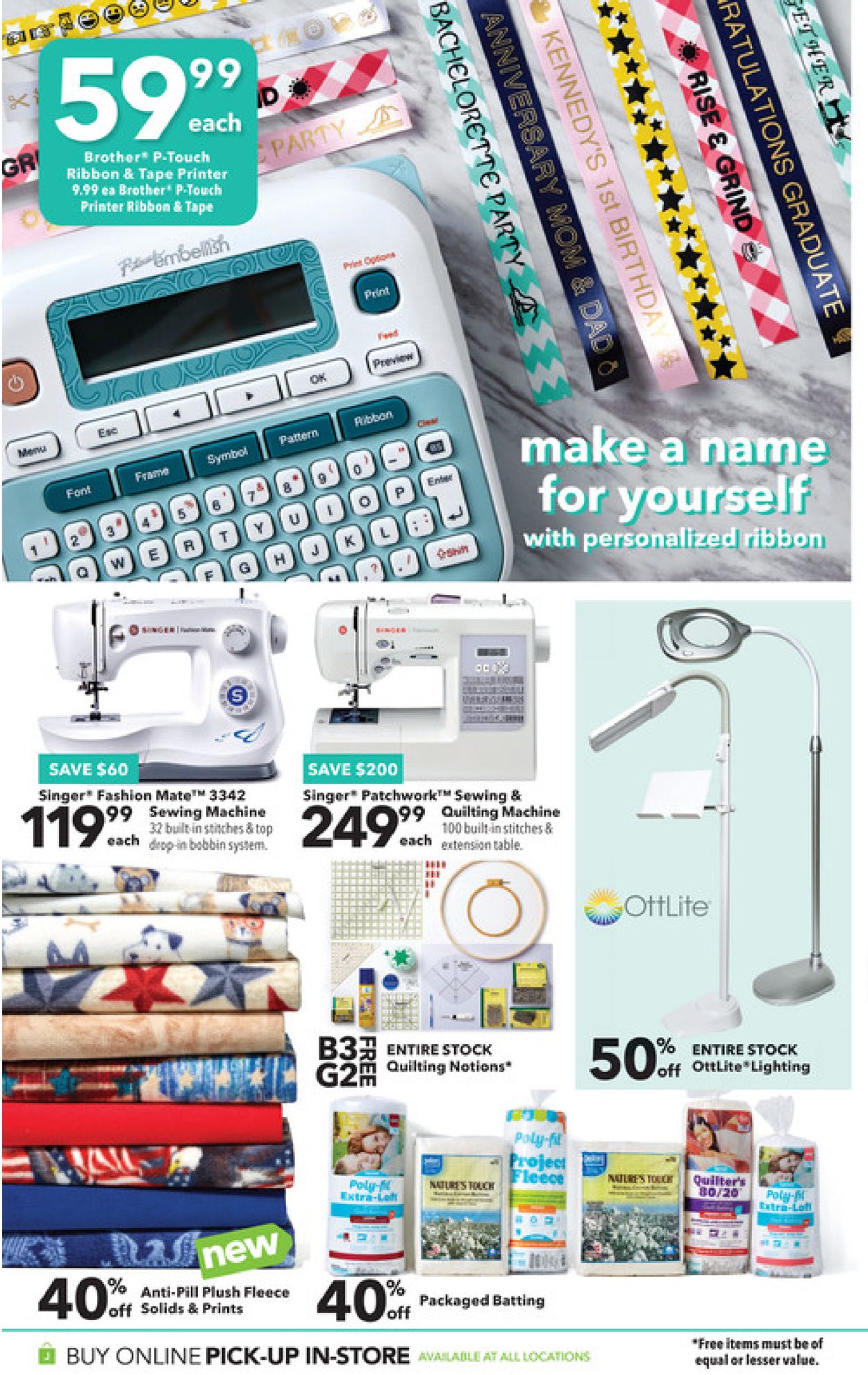 Jo-Ann Ad from 05/23/2019