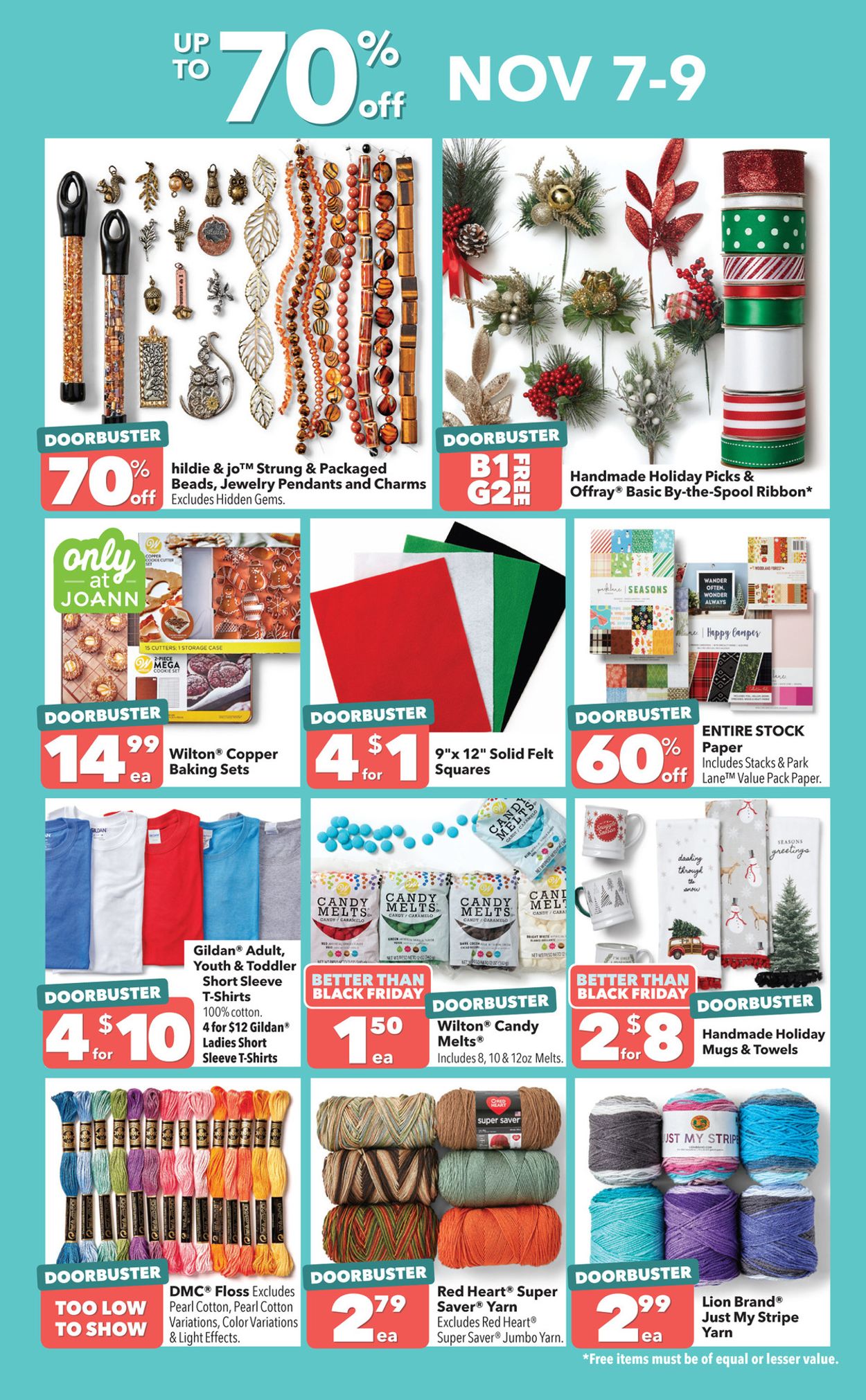 Jo-Ann Ad from 11/01/2019