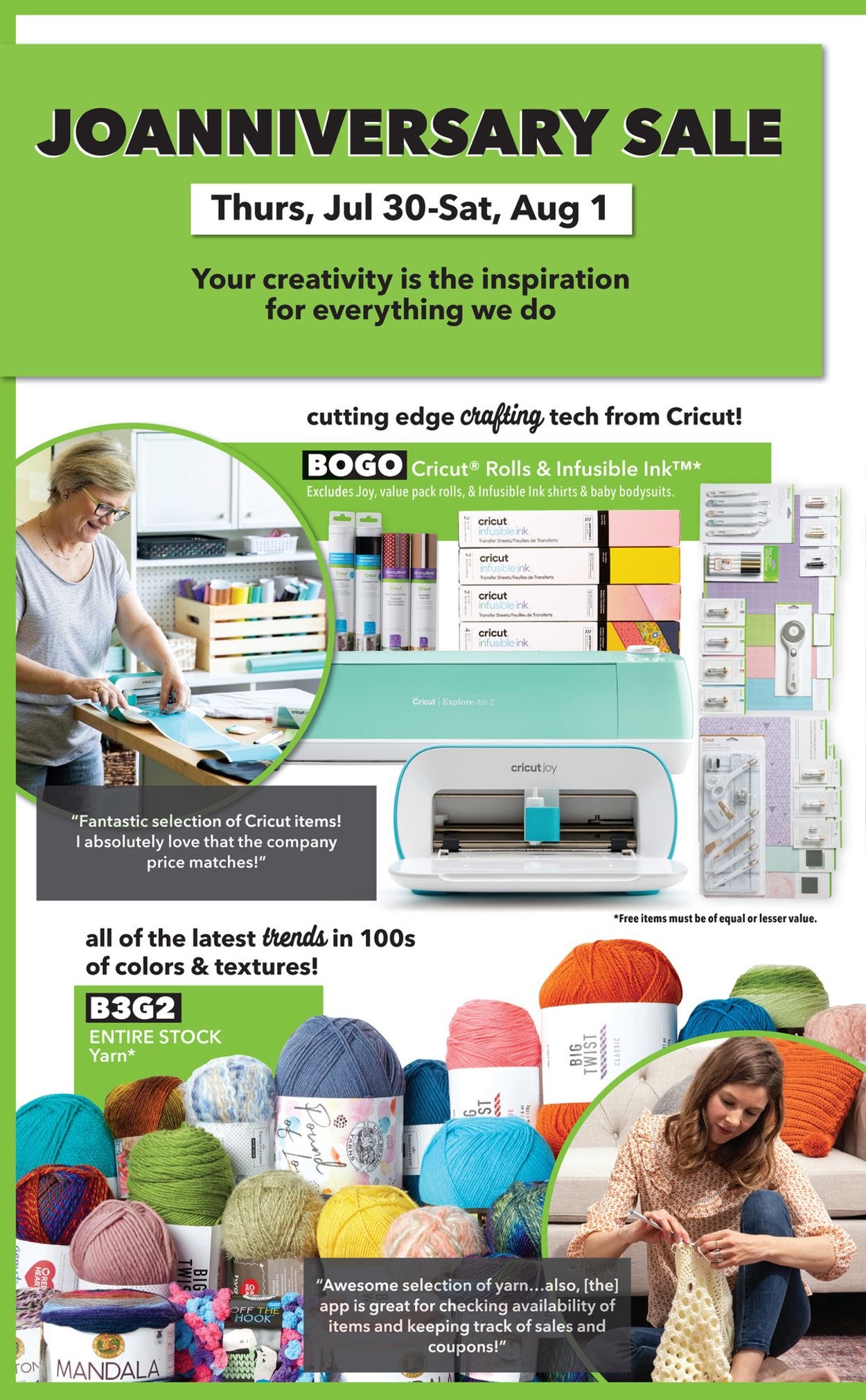 Jo-Ann Ad from 07/30/2020