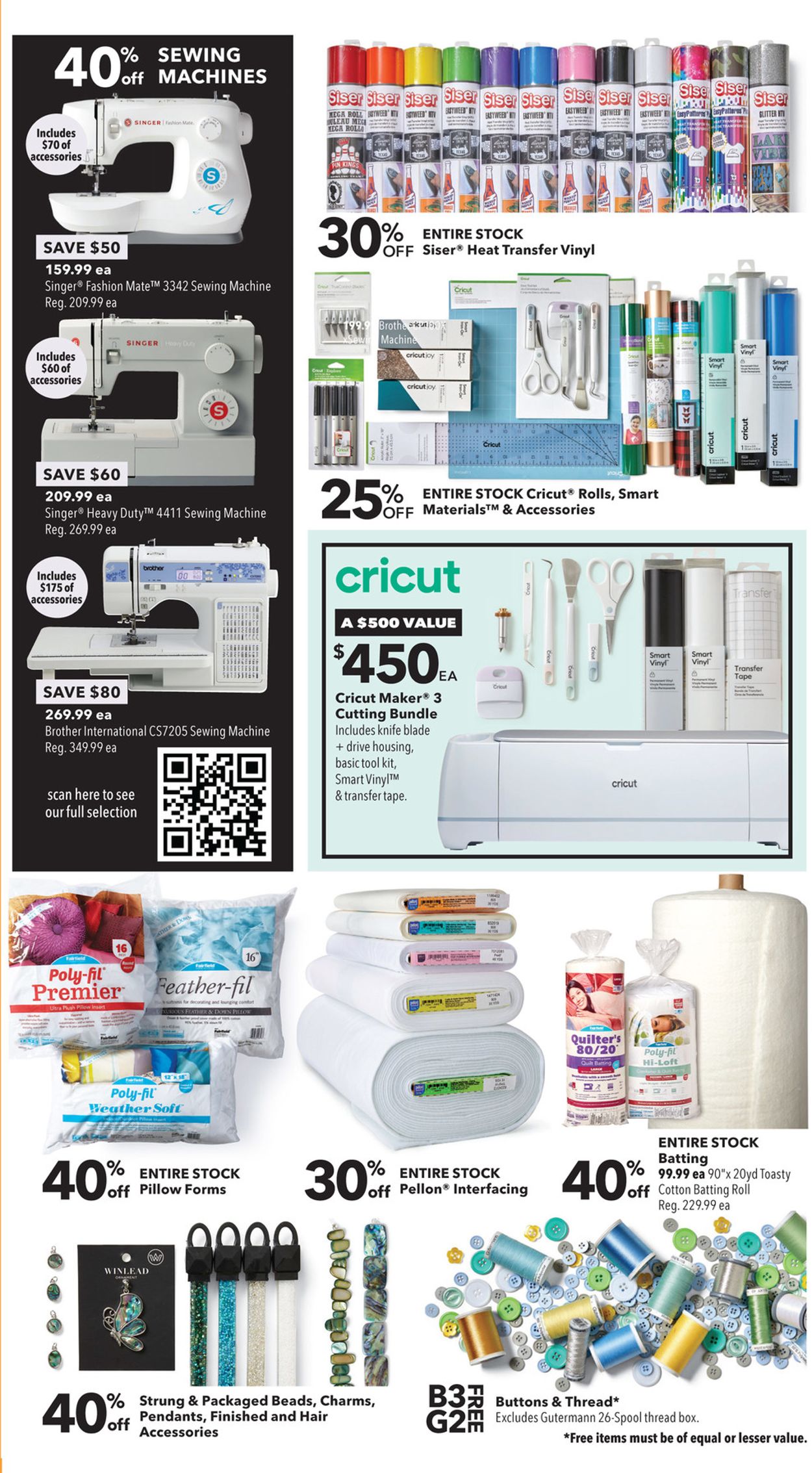 Jo-Ann Ad from 12/26/2021