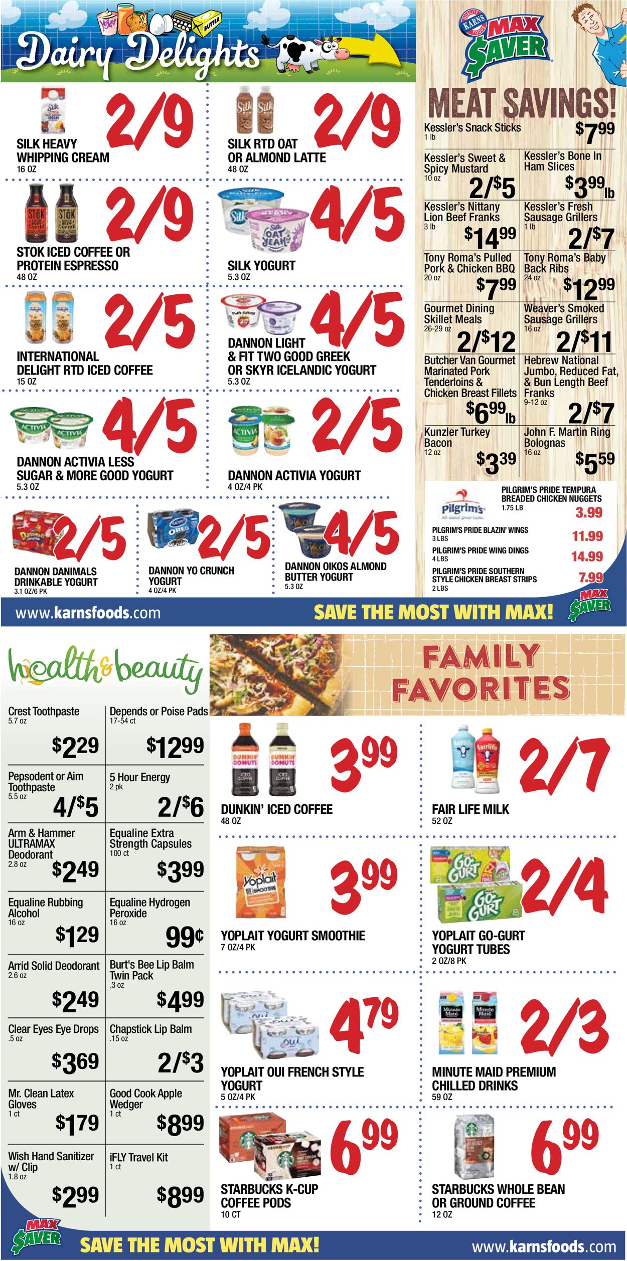 Karns Quality Foods Ad from 08/11/2020