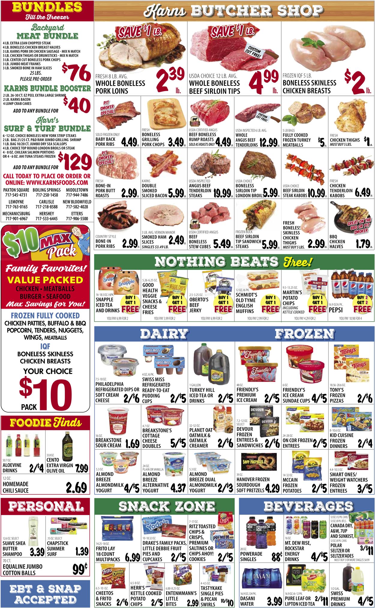 Karns Quality Foods Ad from 06/01/2021