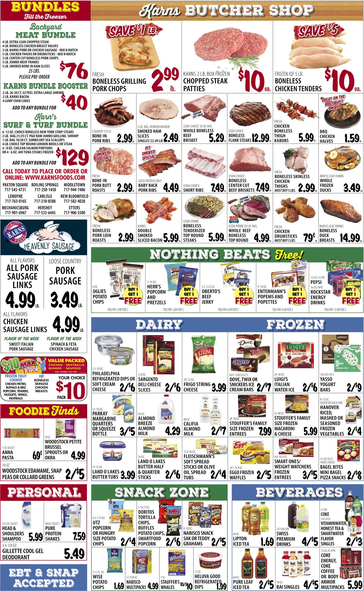 Karns Quality Foods Ad from 06/08/2021