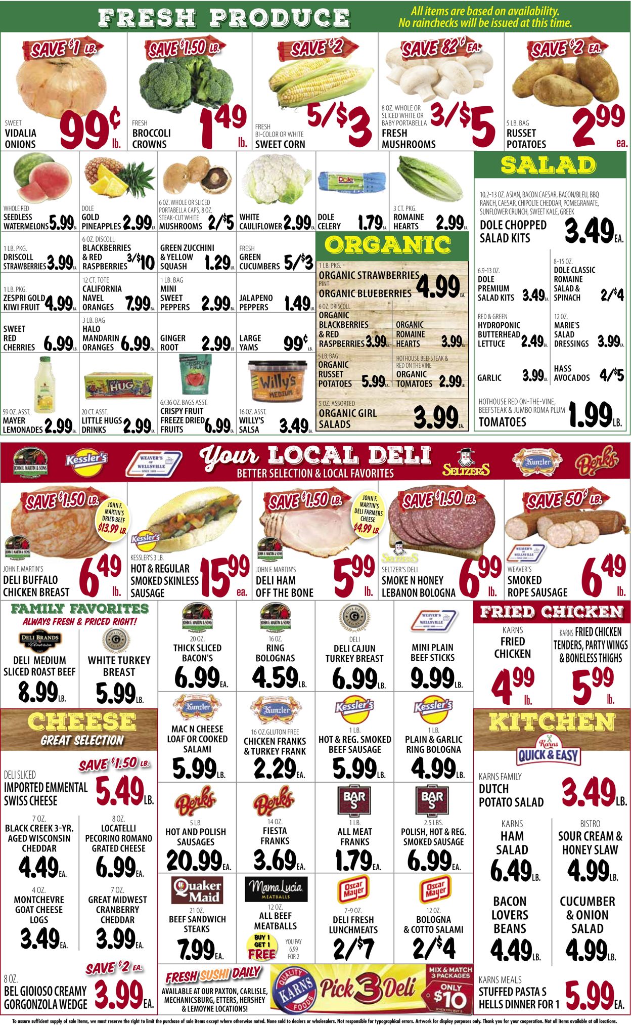 Karns Quality Foods Ad from 06/08/2021