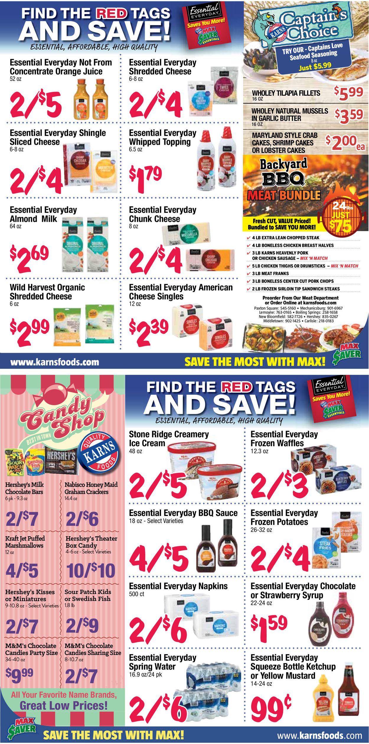 Karns Quality Foods Ad from 07/13/2021