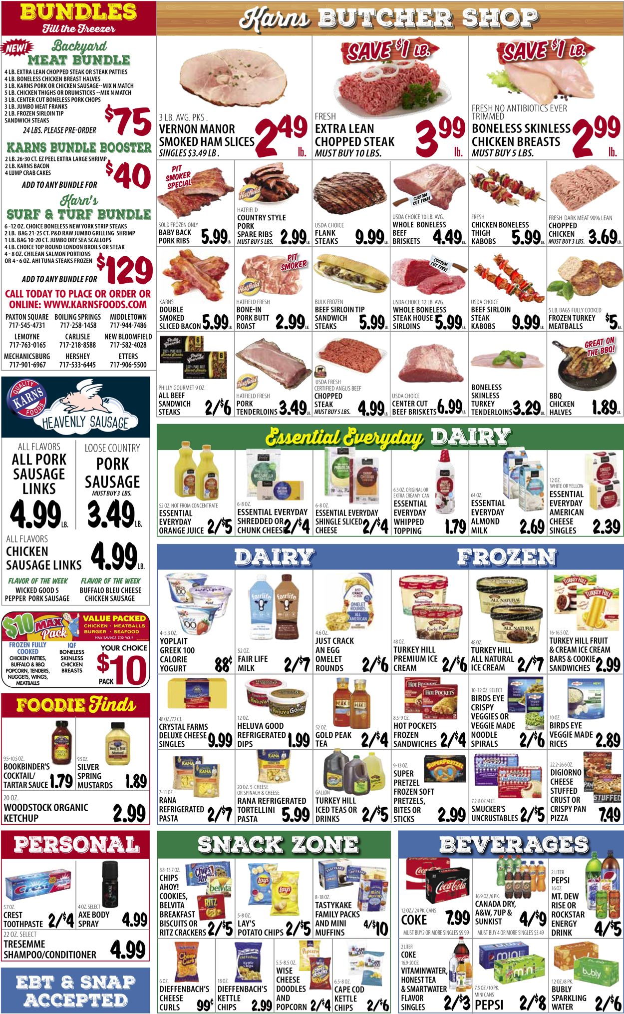 Karns Quality Foods Ad from 07/20/2021