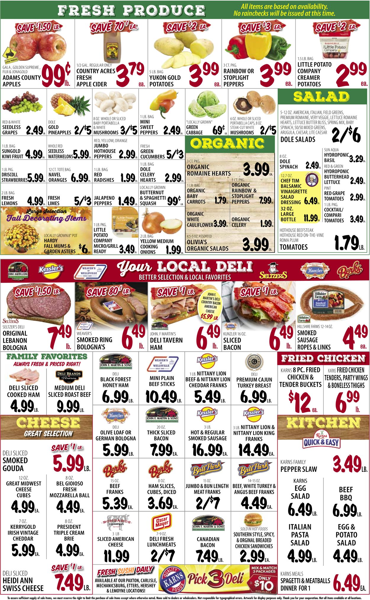 Karns Quality Foods Ad from 09/21/2021
