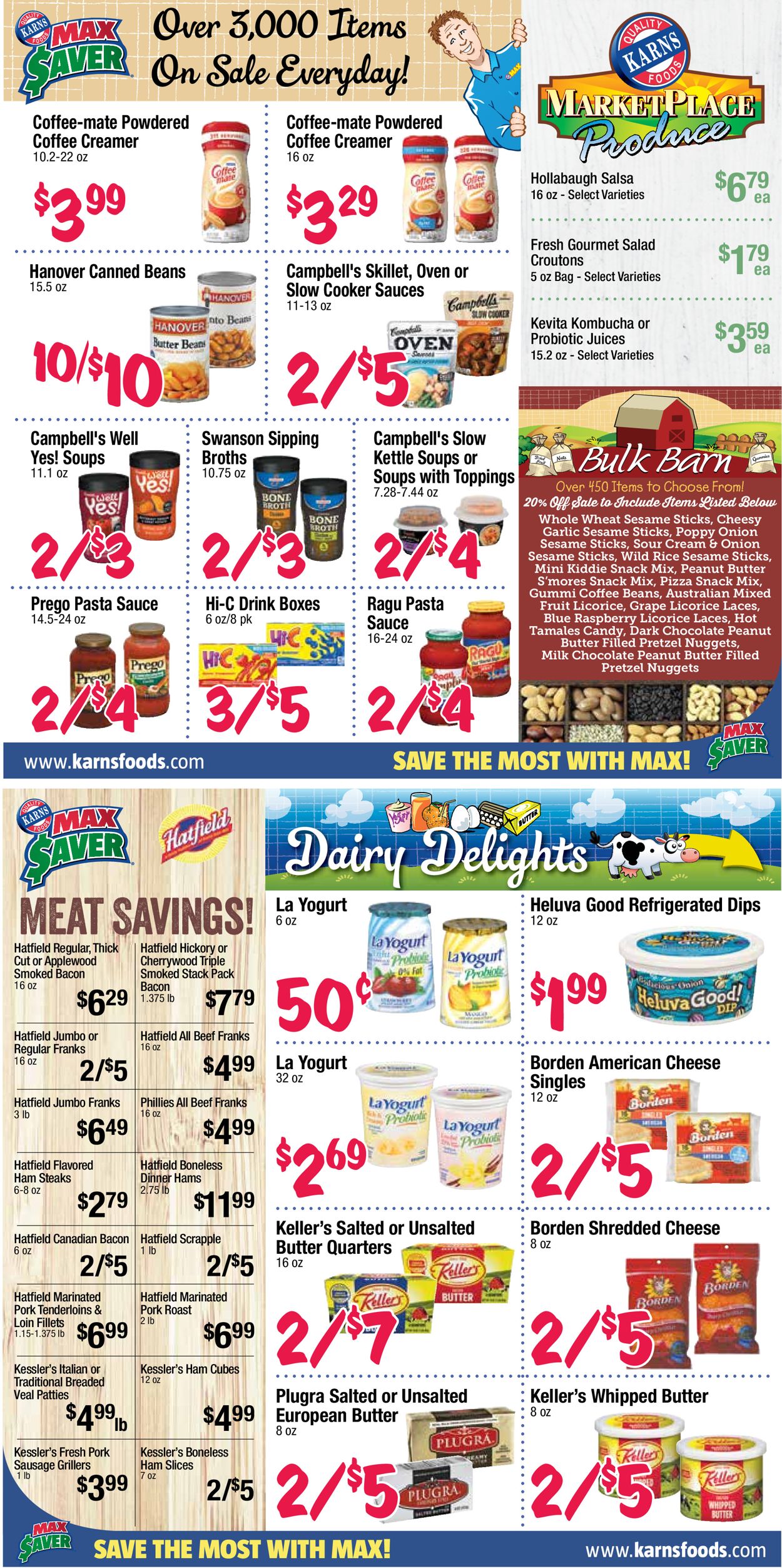 Karns Quality Foods Ad from 10/05/2021