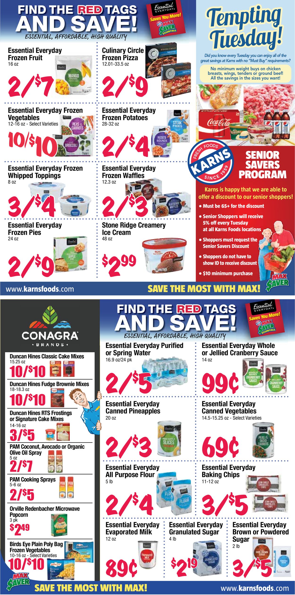 Karns Quality Foods Ad from 11/30/2021
