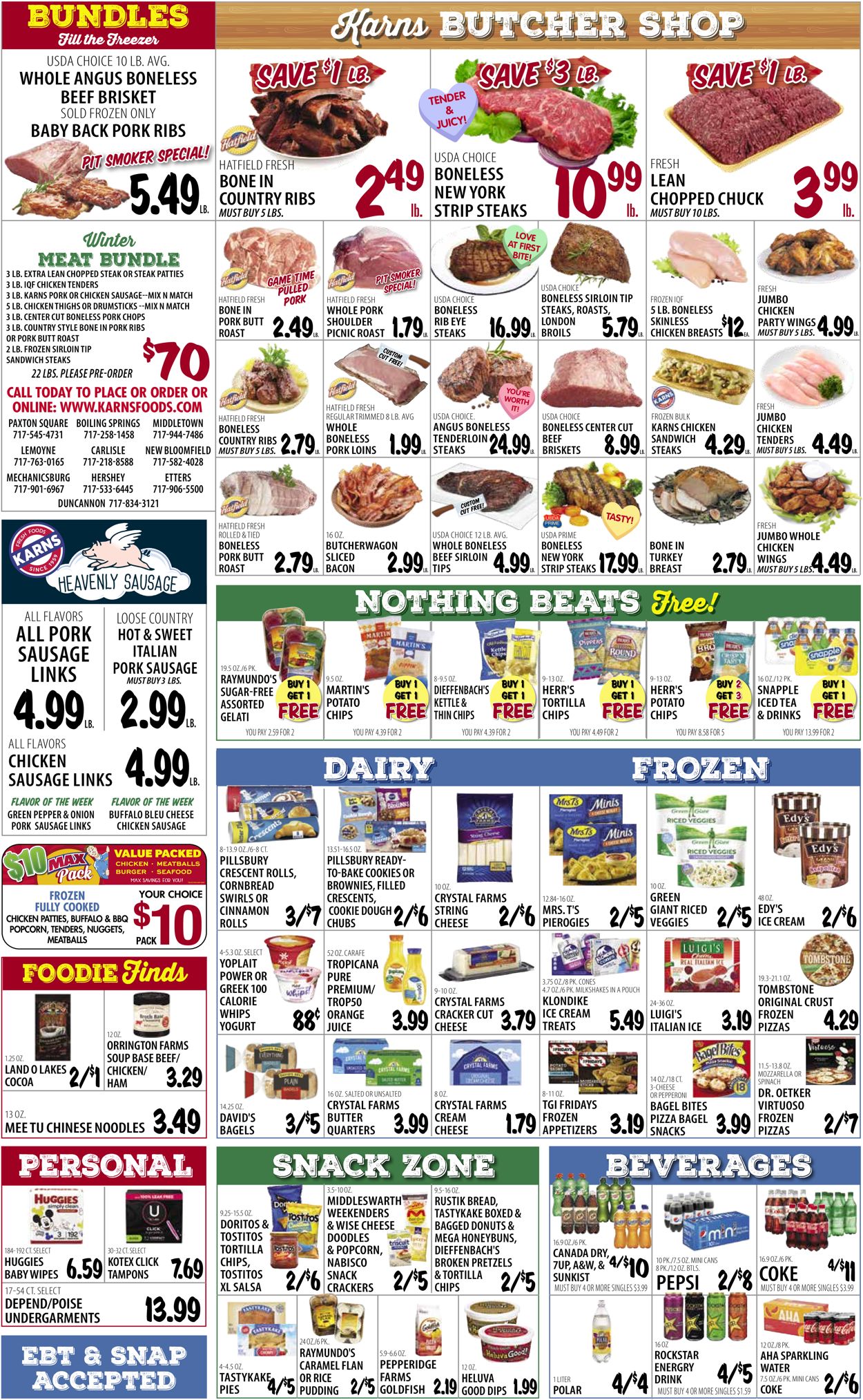 Karns Quality Foods Ad from 02/08/2022