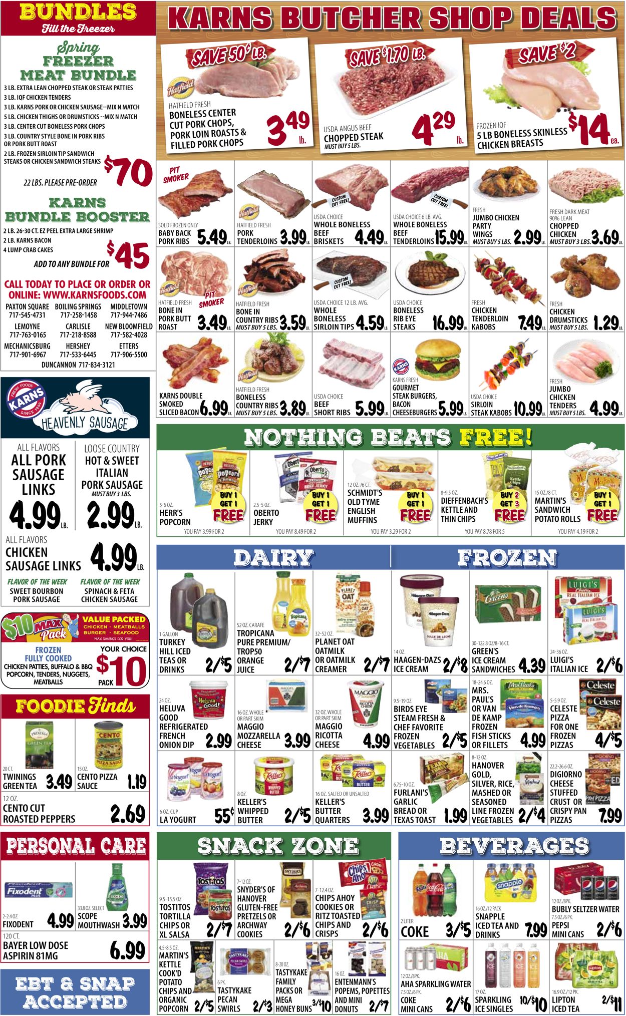 Karns Quality Foods Ad from 05/03/2022