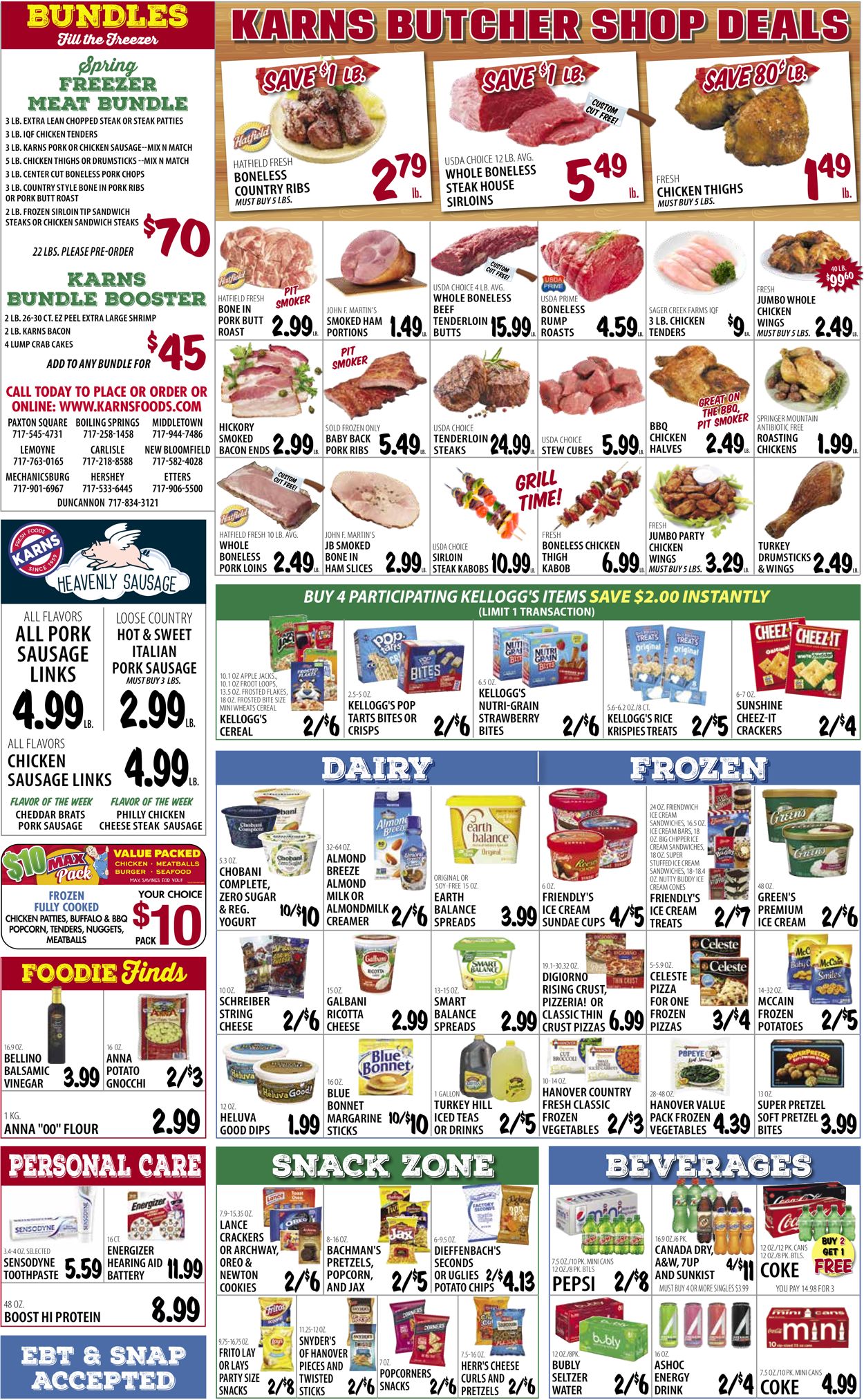 Karns Quality Foods Ad from 05/10/2022