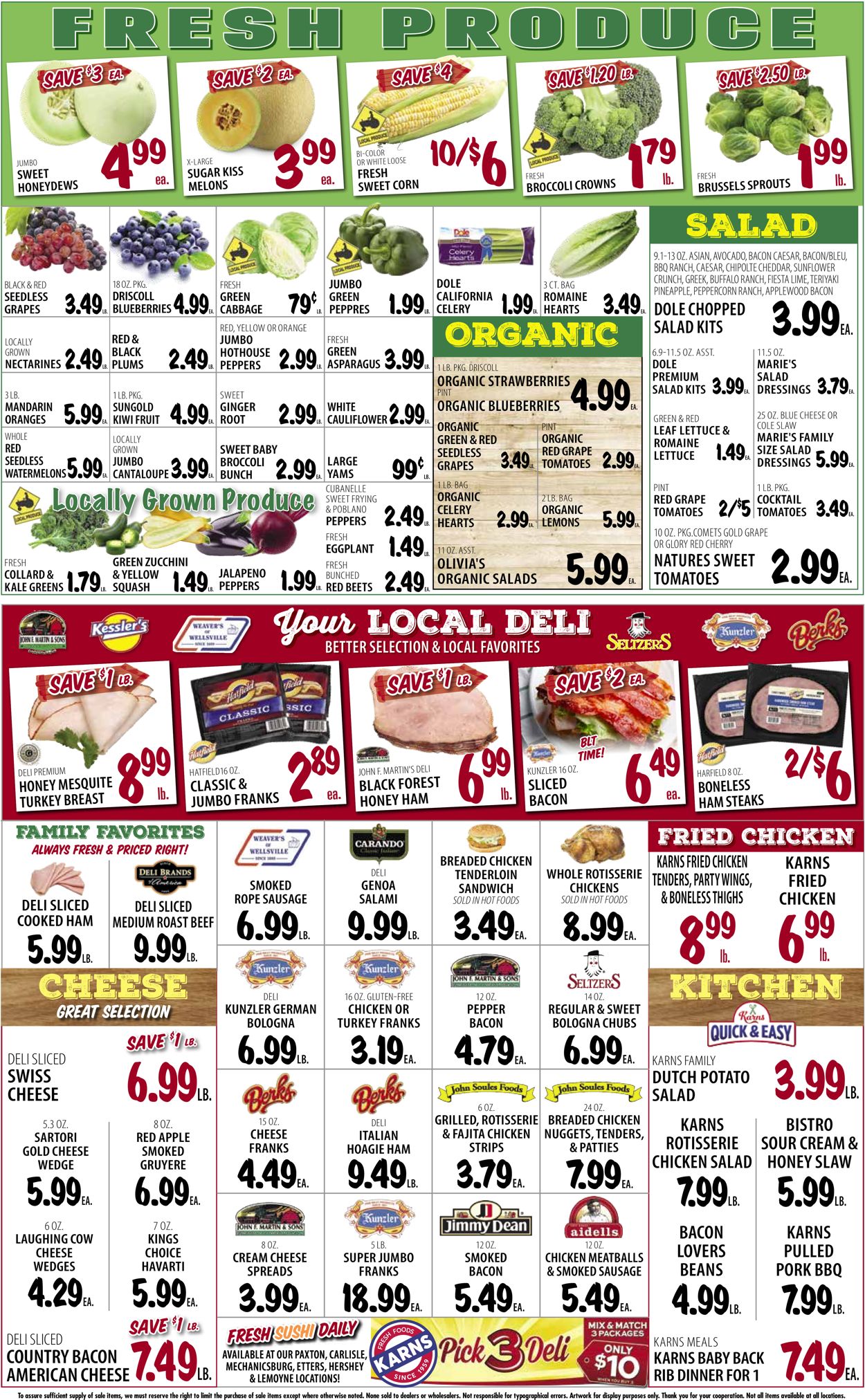 Karns Quality Foods Ad from 07/26/2022