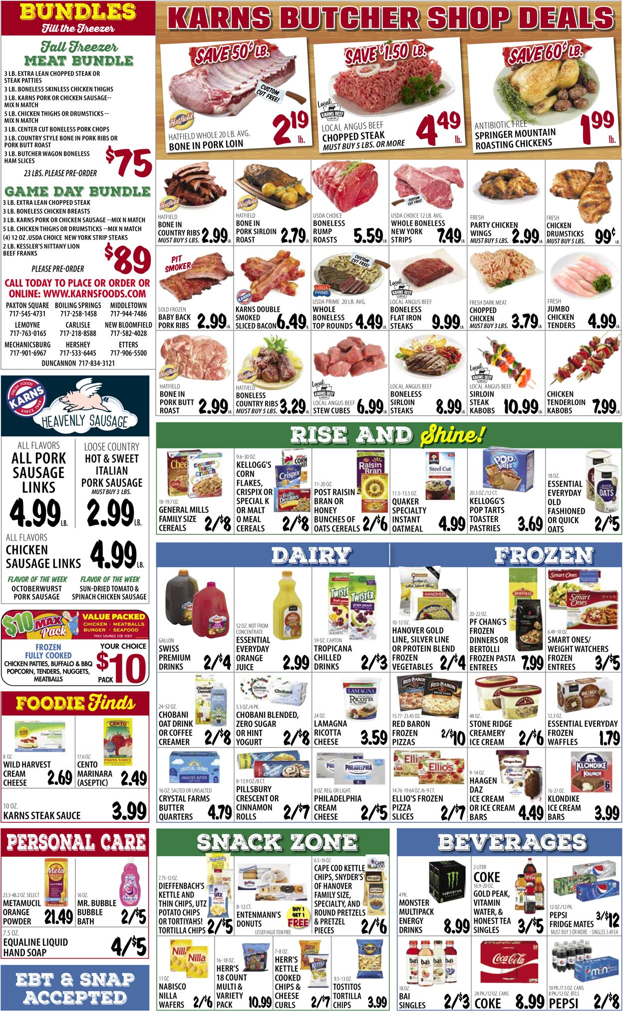 Karns Quality Foods Ad from 09/27/2022
