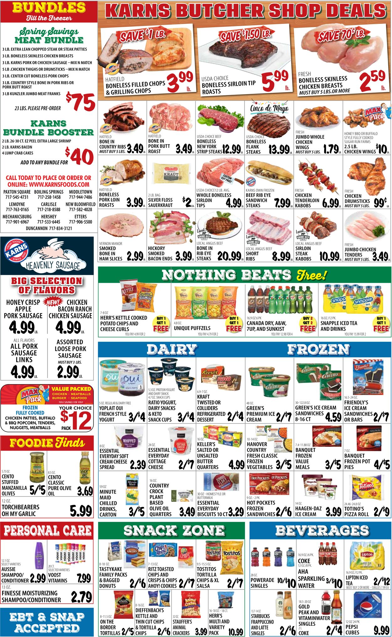 Karns Quality Foods Ad from 05/02/2023