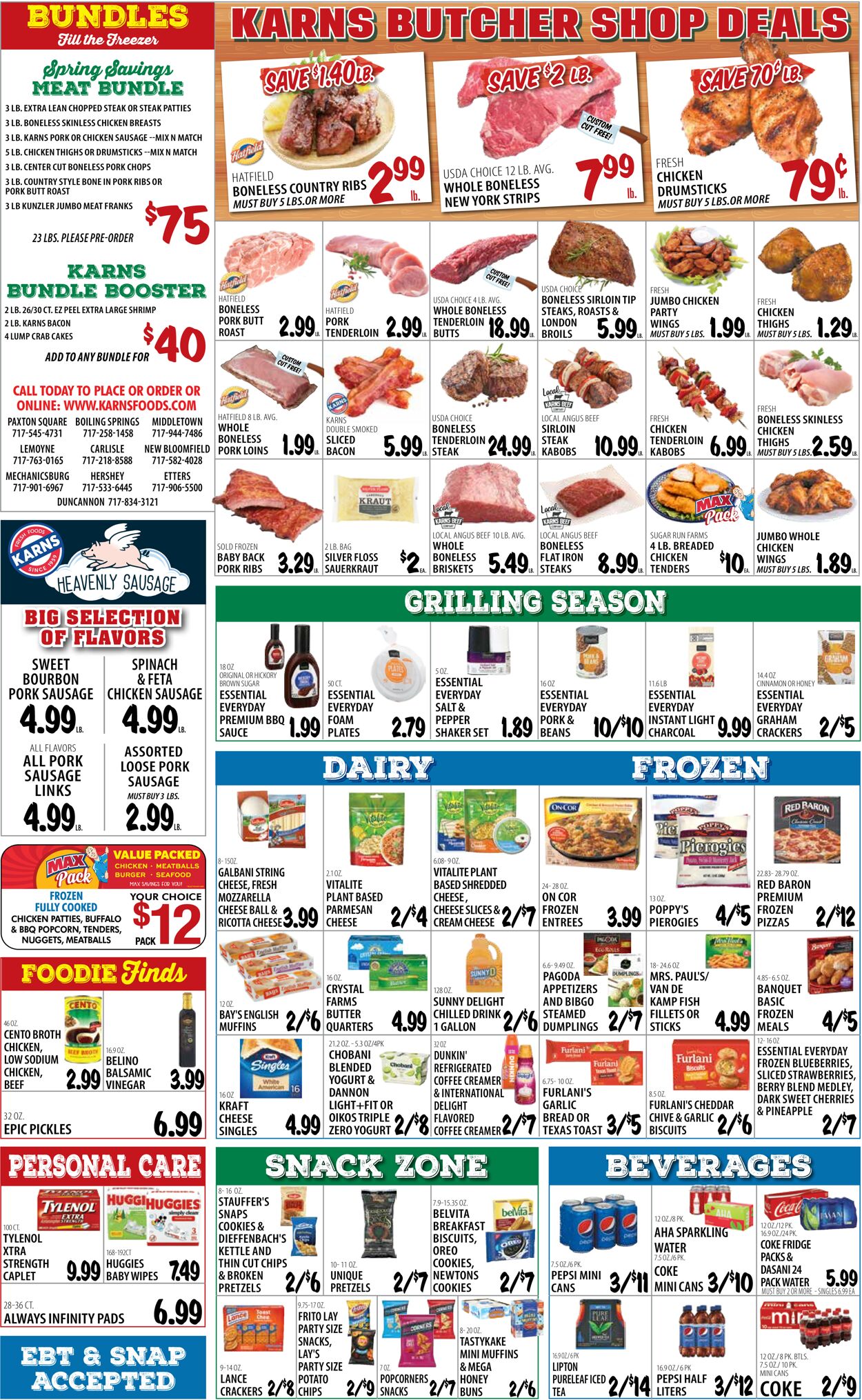 Karns Quality Foods Ad from 05/09/2023