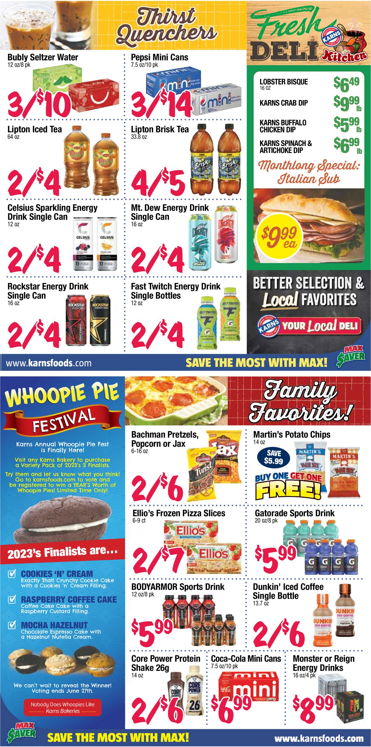 Karns Quality Foods Ad from 06/13/2023