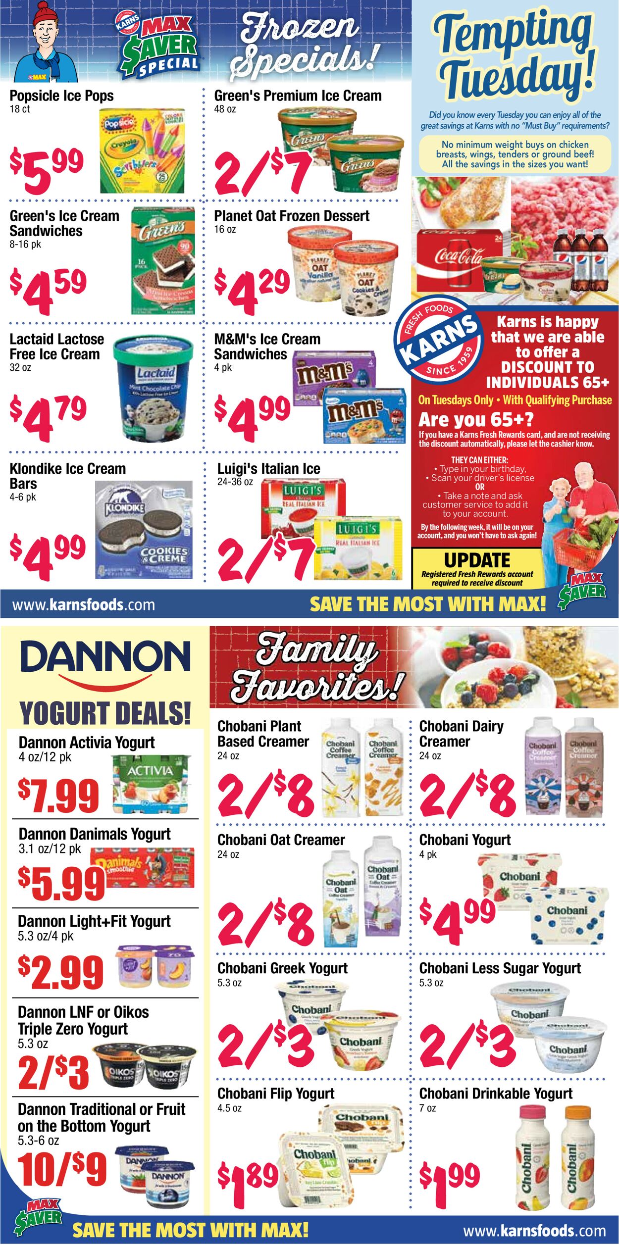 Karns Quality Foods Ad from 07/11/2023