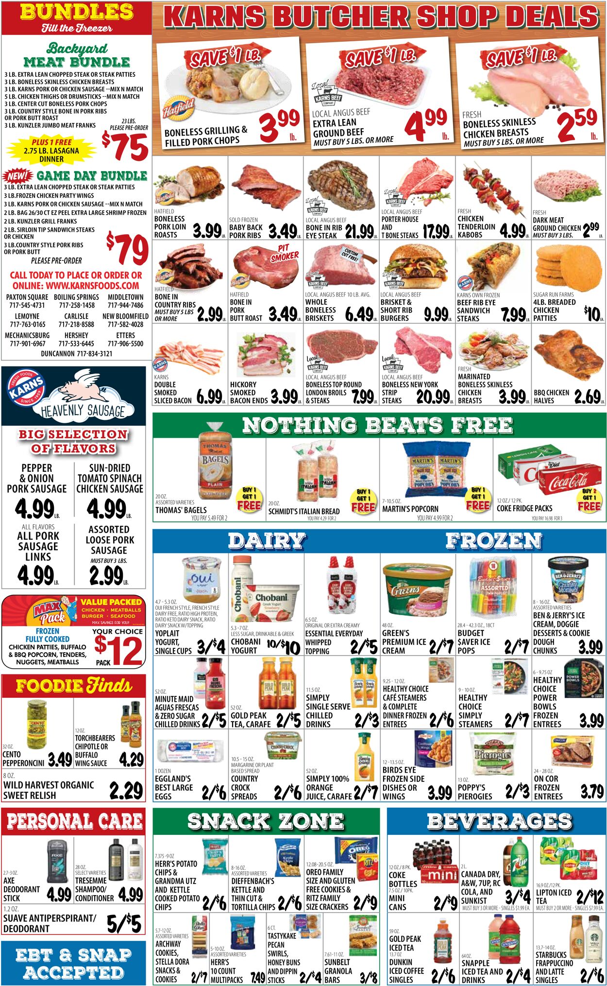 Karns Quality Foods Ad from 08/22/2023