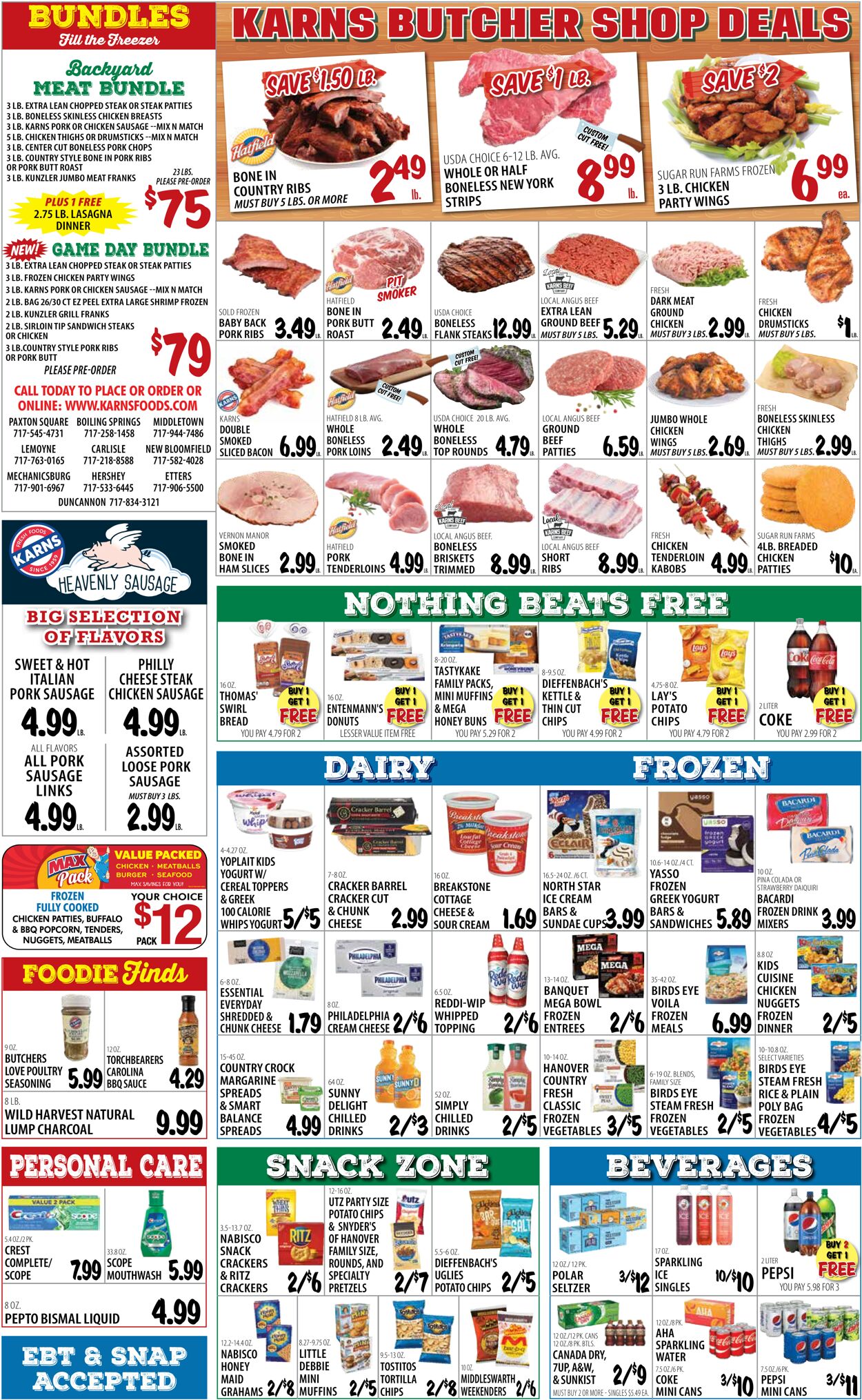 Karns Quality Foods Ad from 08/29/2023