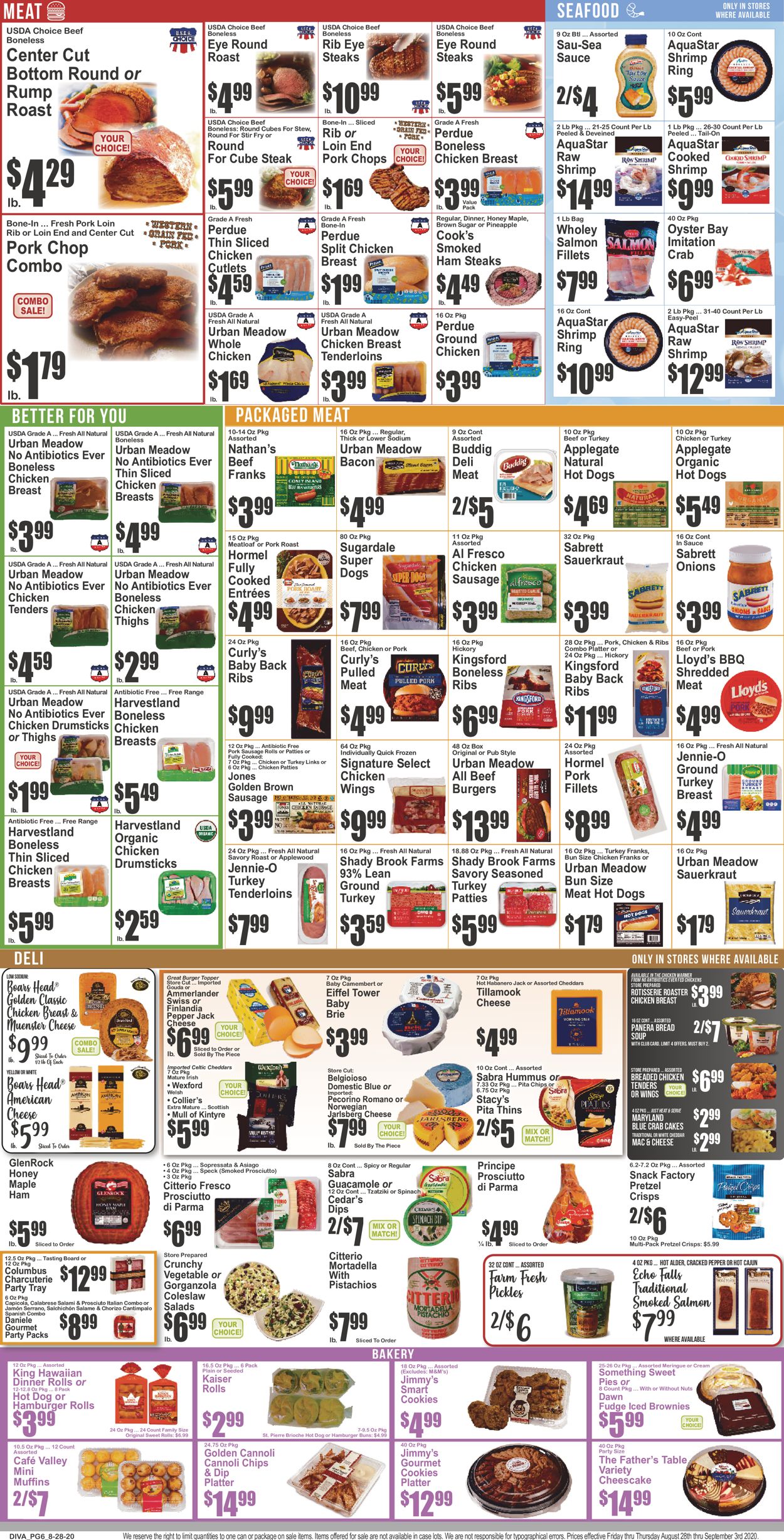 Key Food Ad from 08/28/2020