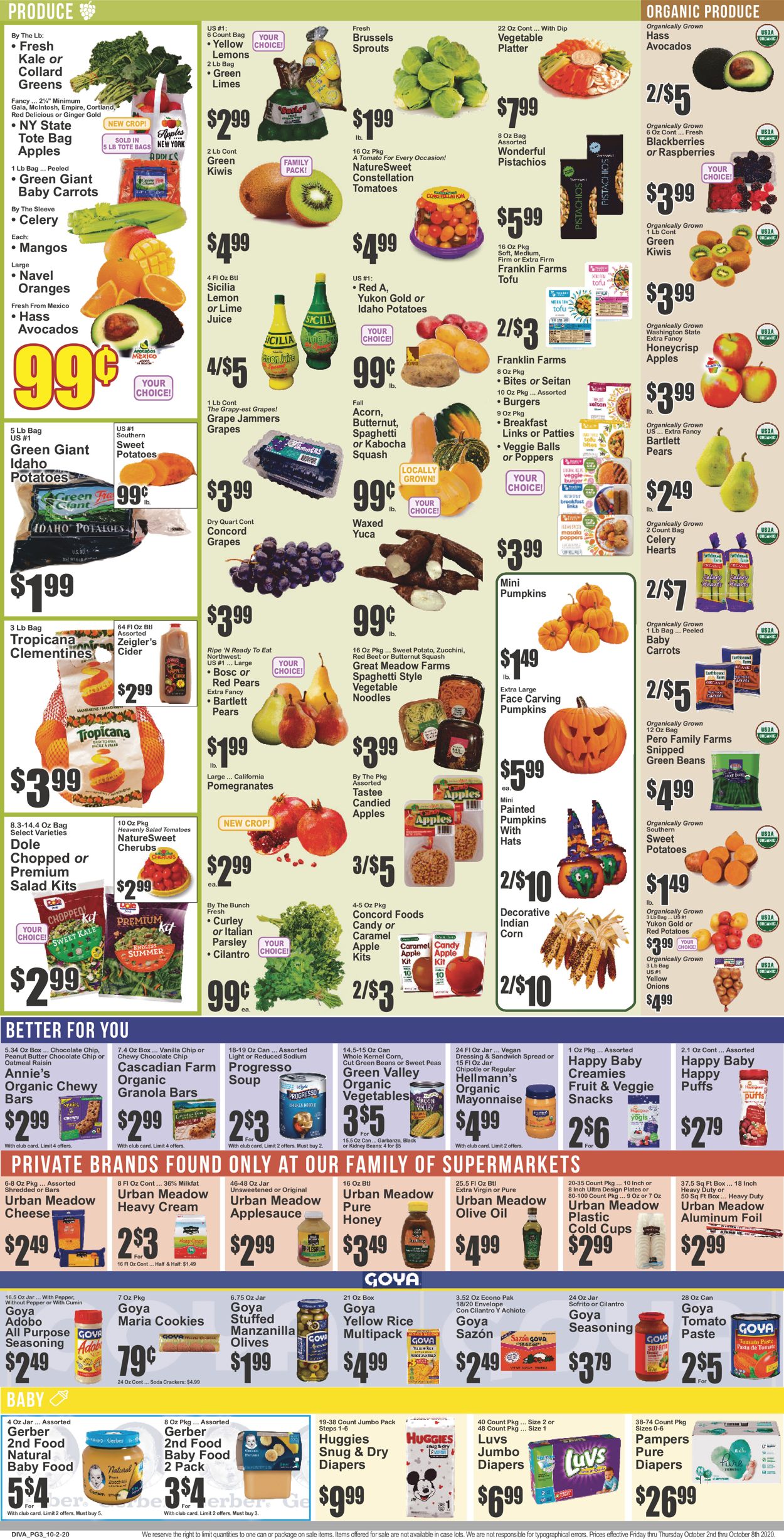 Key Food Ad from 10/02/2020