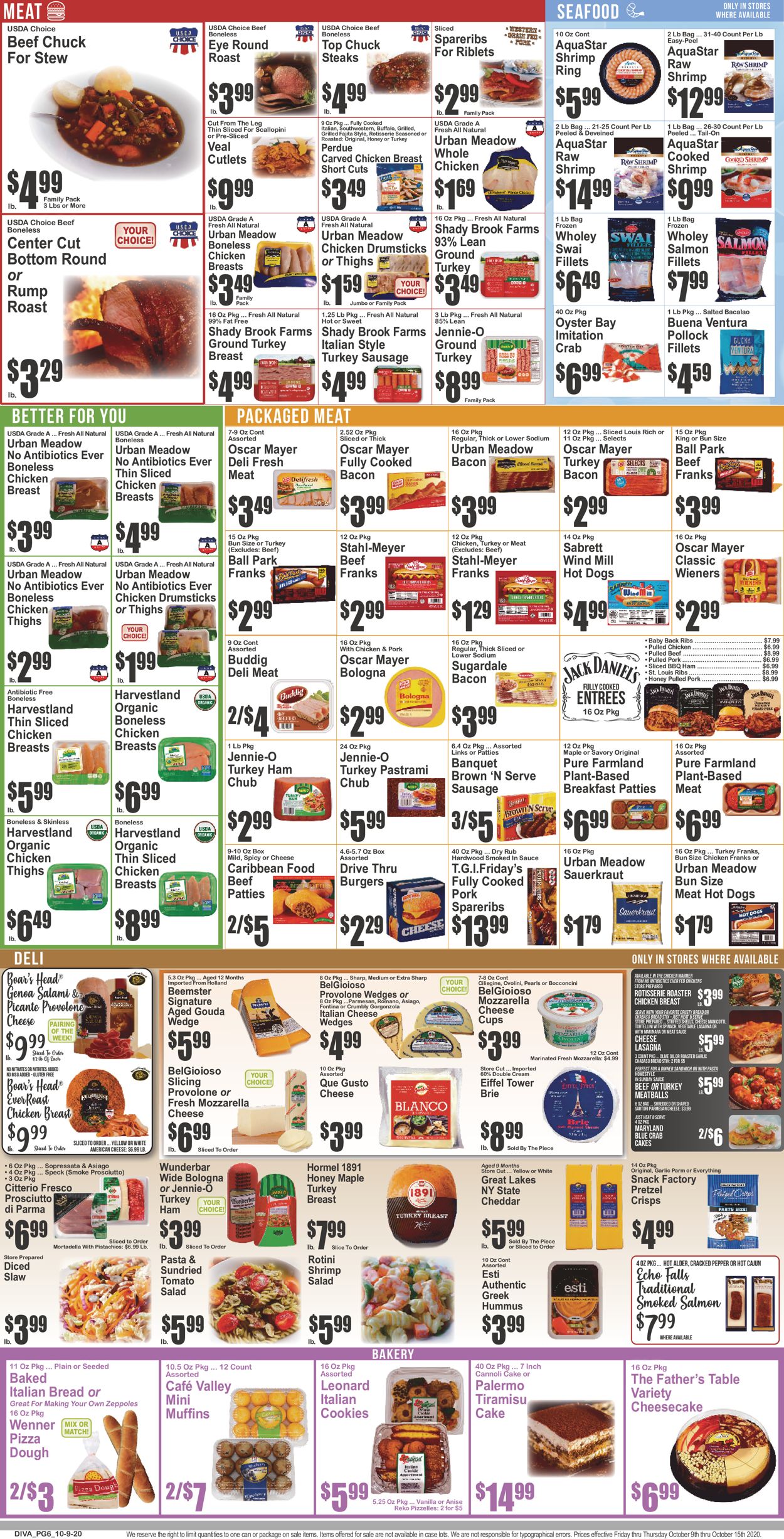 Key Food Ad from 10/09/2020