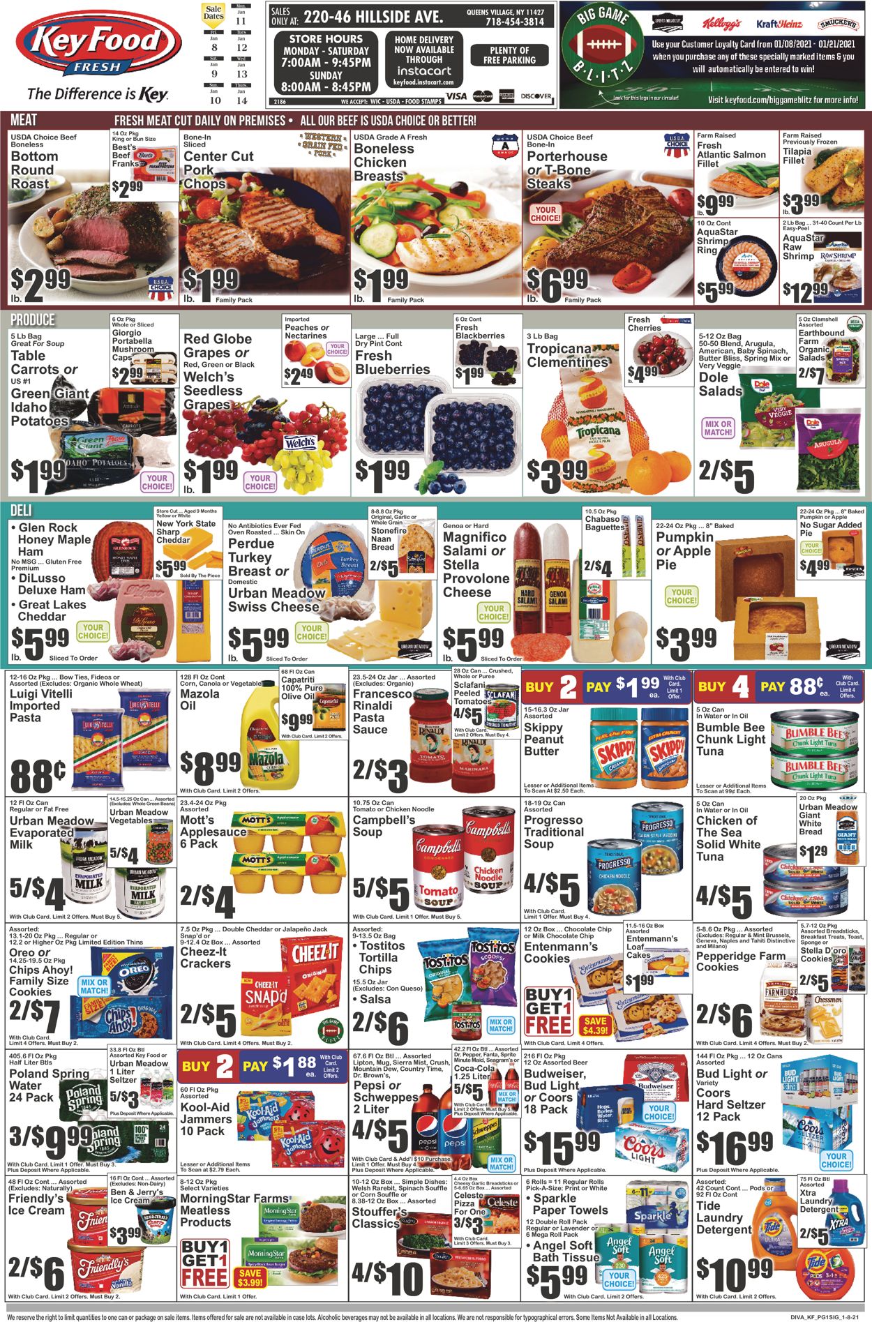 Key Food Ad from 01/08/2021