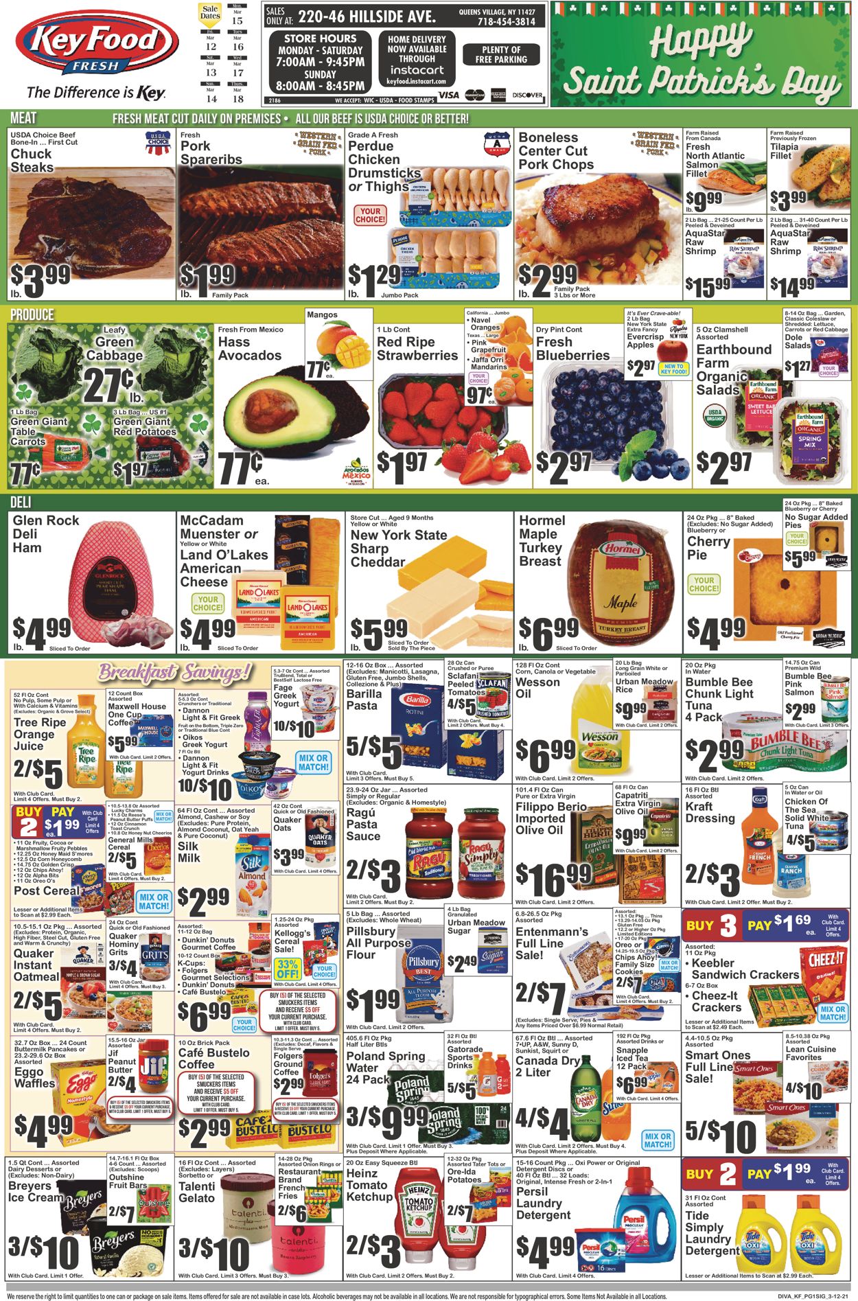 Key Food Ad from 03/12/2021