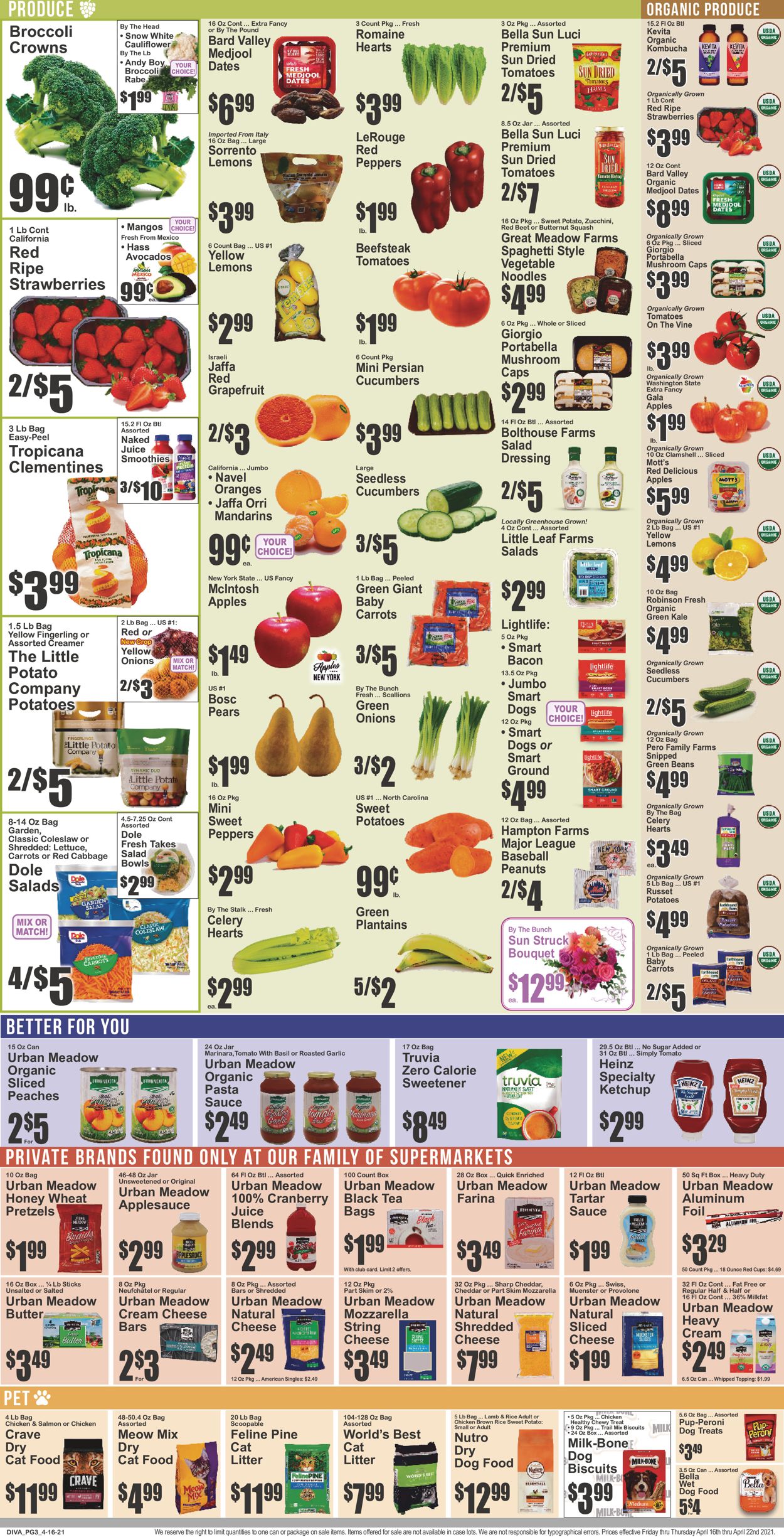 Key Food Ad from 04/16/2021