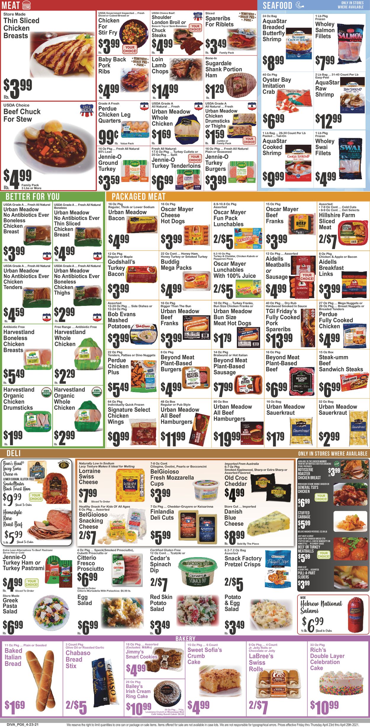 Key Food Ad from 04/23/2021