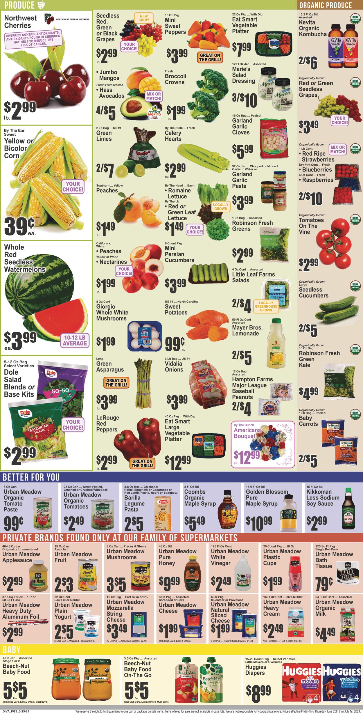 Key Food Ad from 06/25/2021