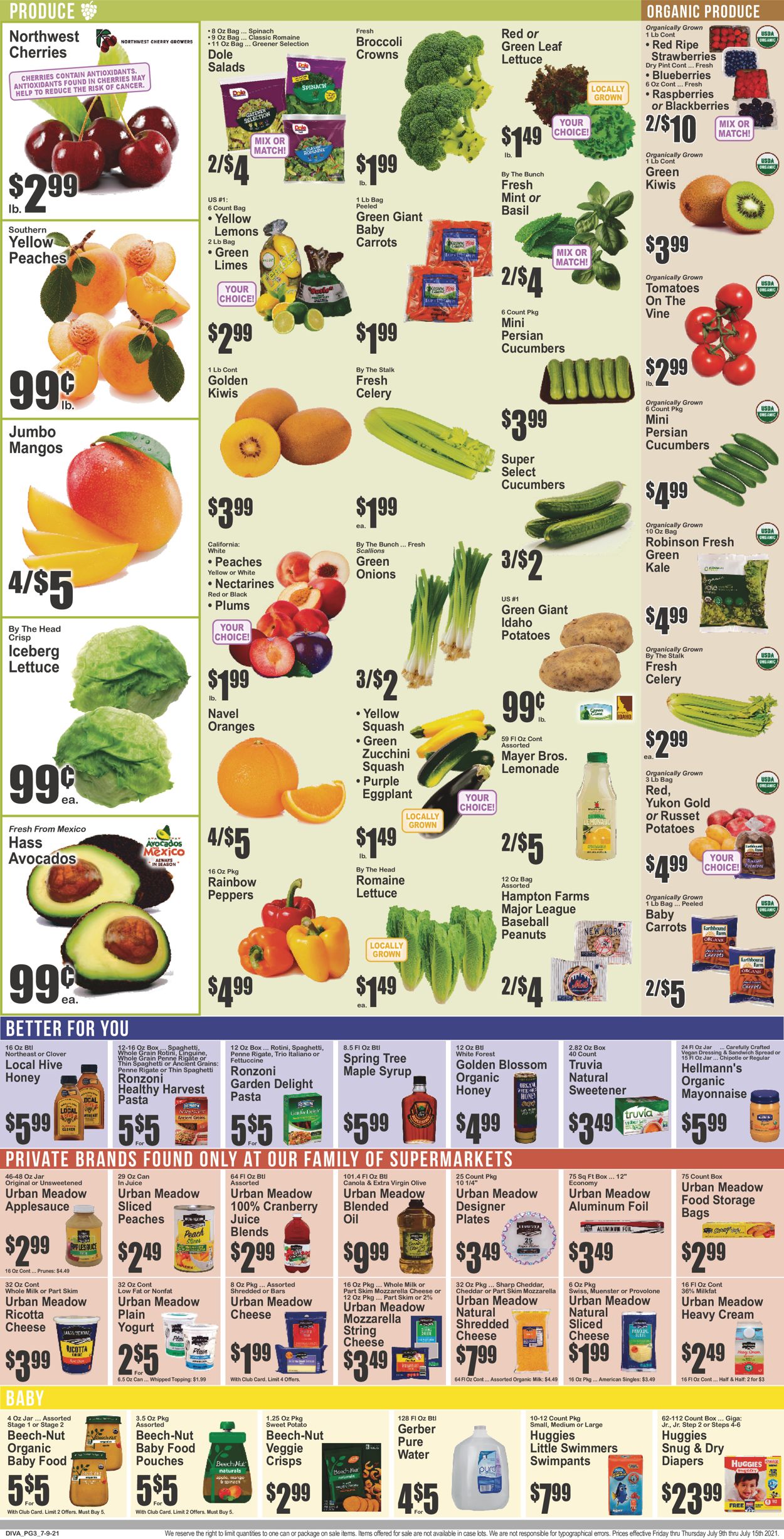 Key Food Ad from 07/09/2021