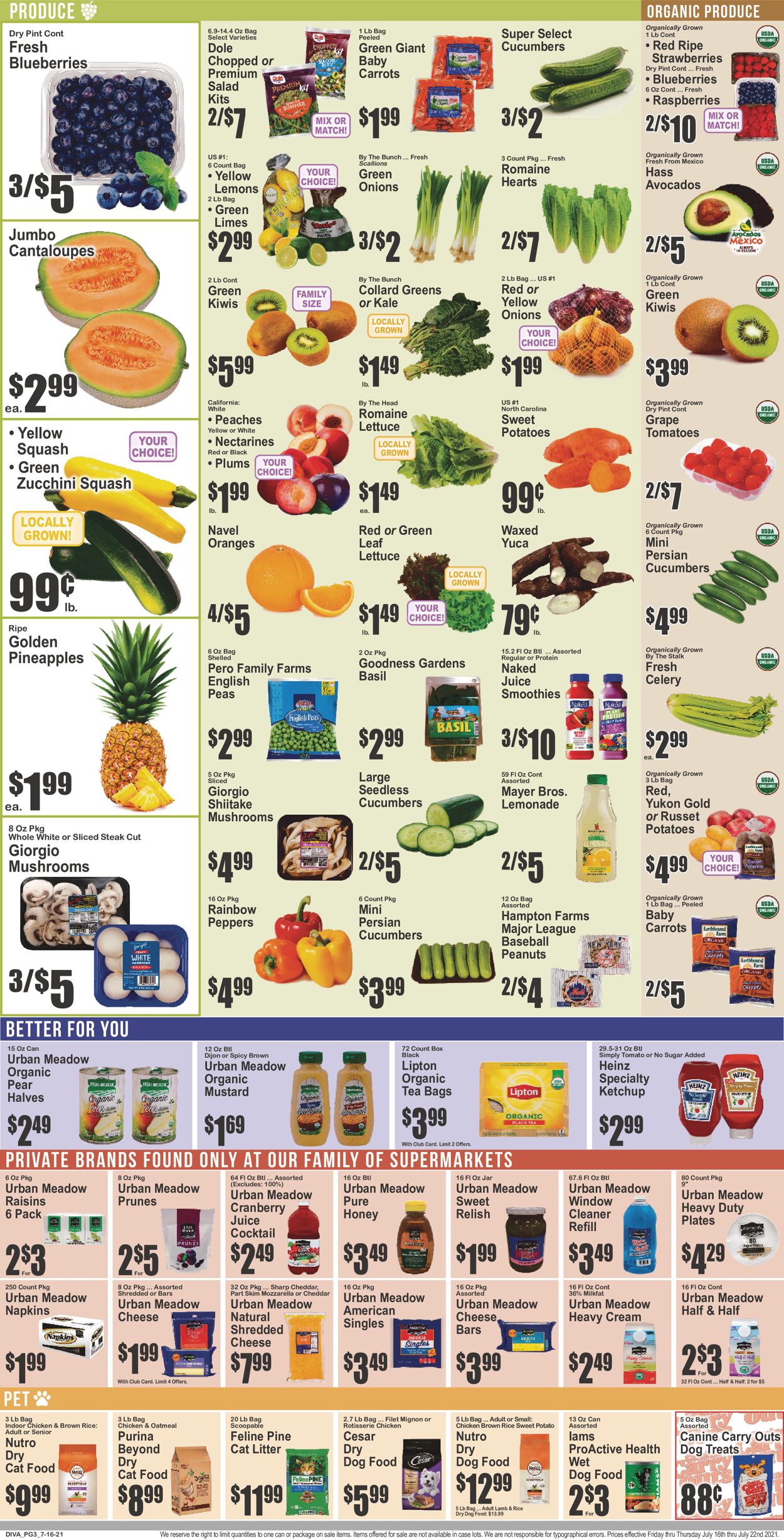 Key Food Ad from 07/16/2021