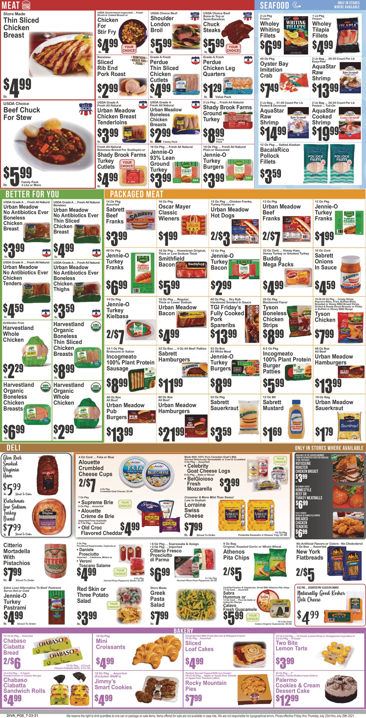 Key Food Ad from 07/23/2021
