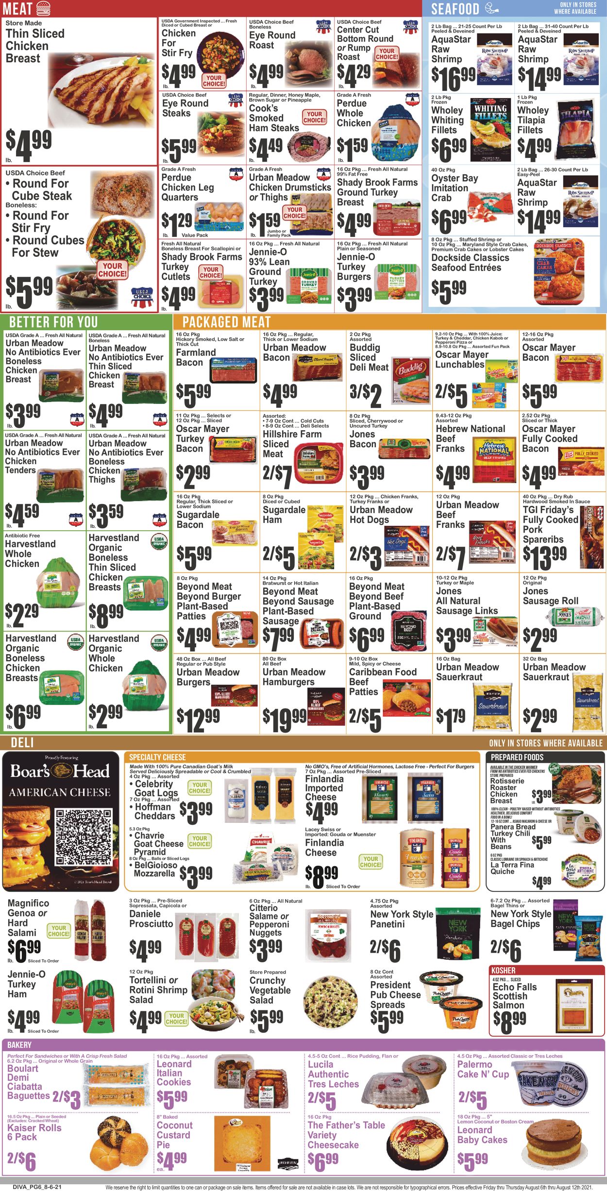 Key Food Ad from 08/06/2021