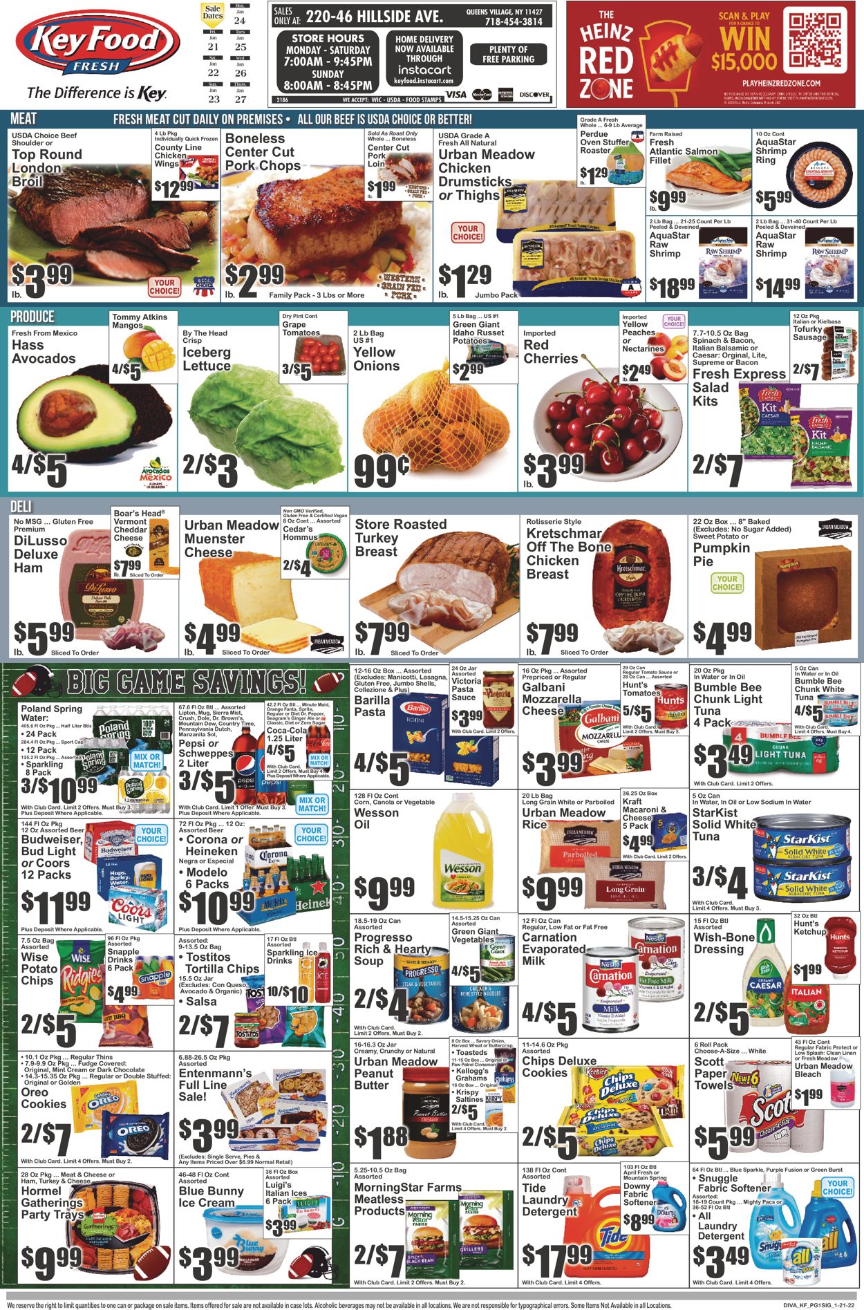 Key Food Ad from 01/21/2022