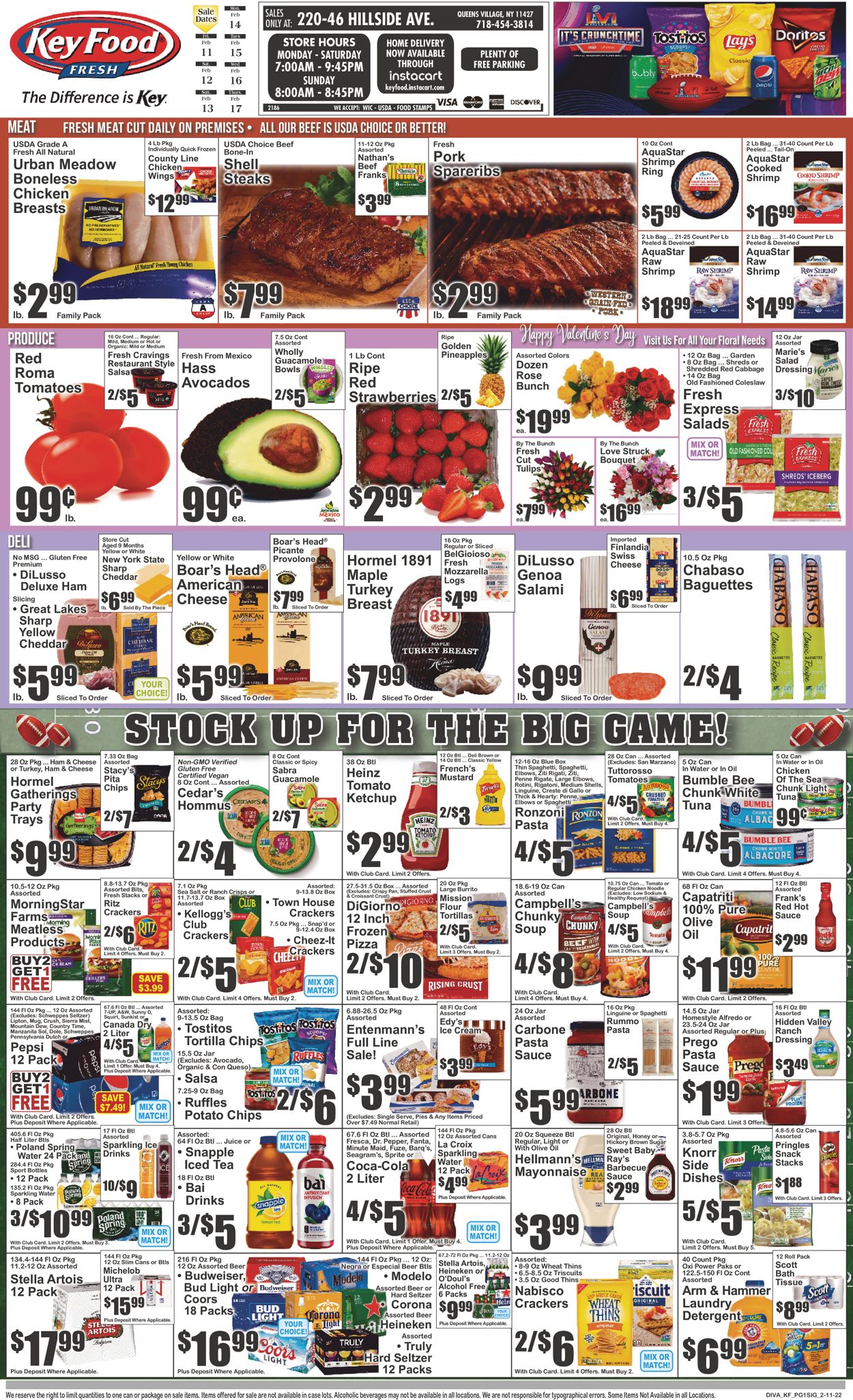 Key Food Ad from 02/11/2022