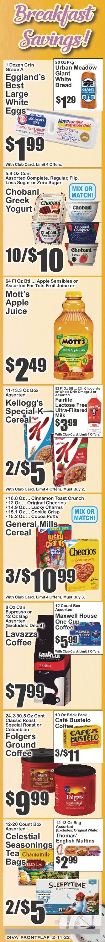 Key Food Ad from 02/11/2022