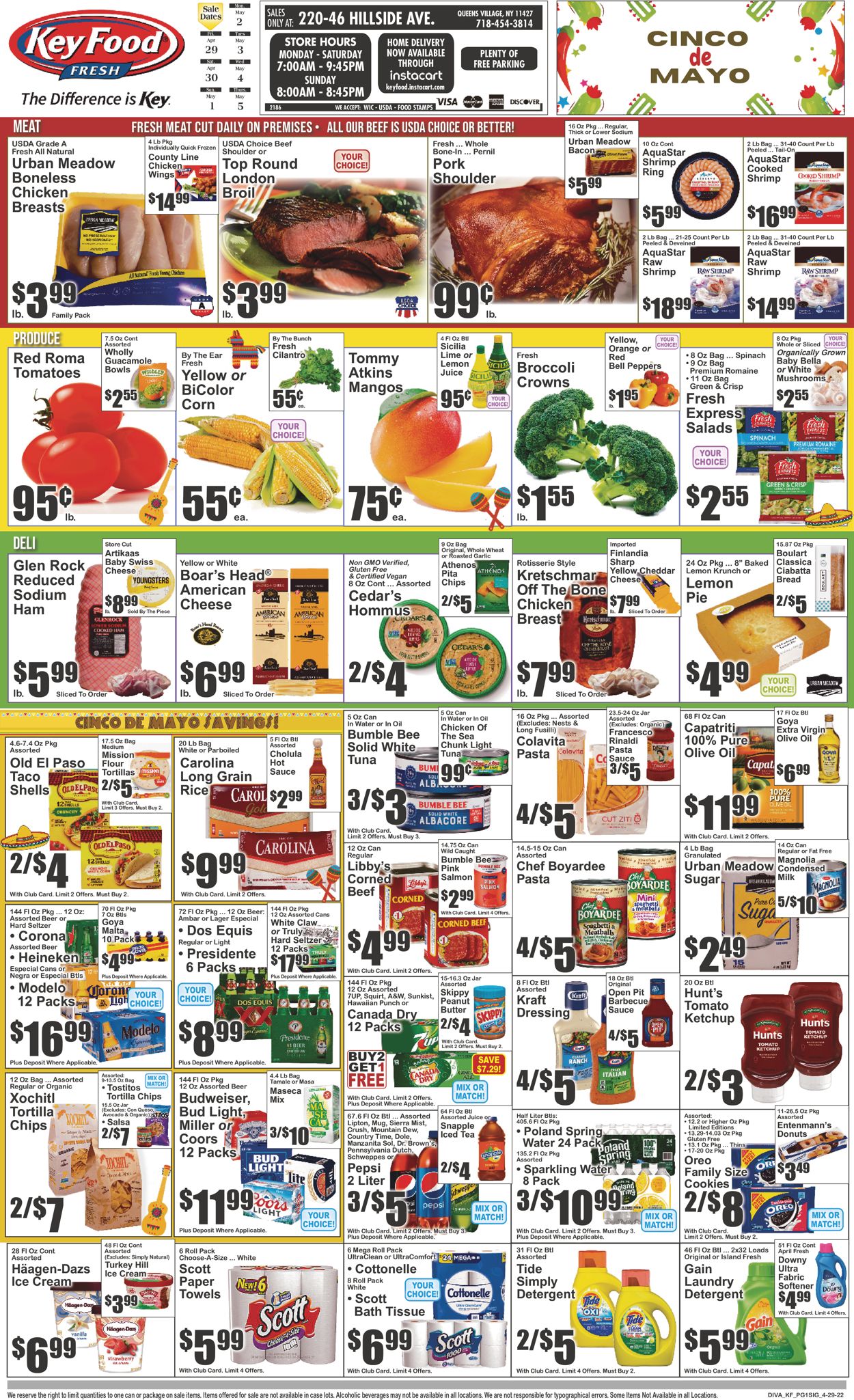 Key Food Ad from 04/29/2022