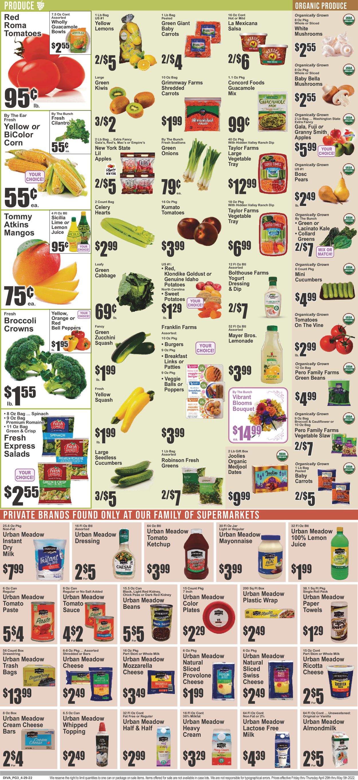 Key Food Ad from 04/29/2022