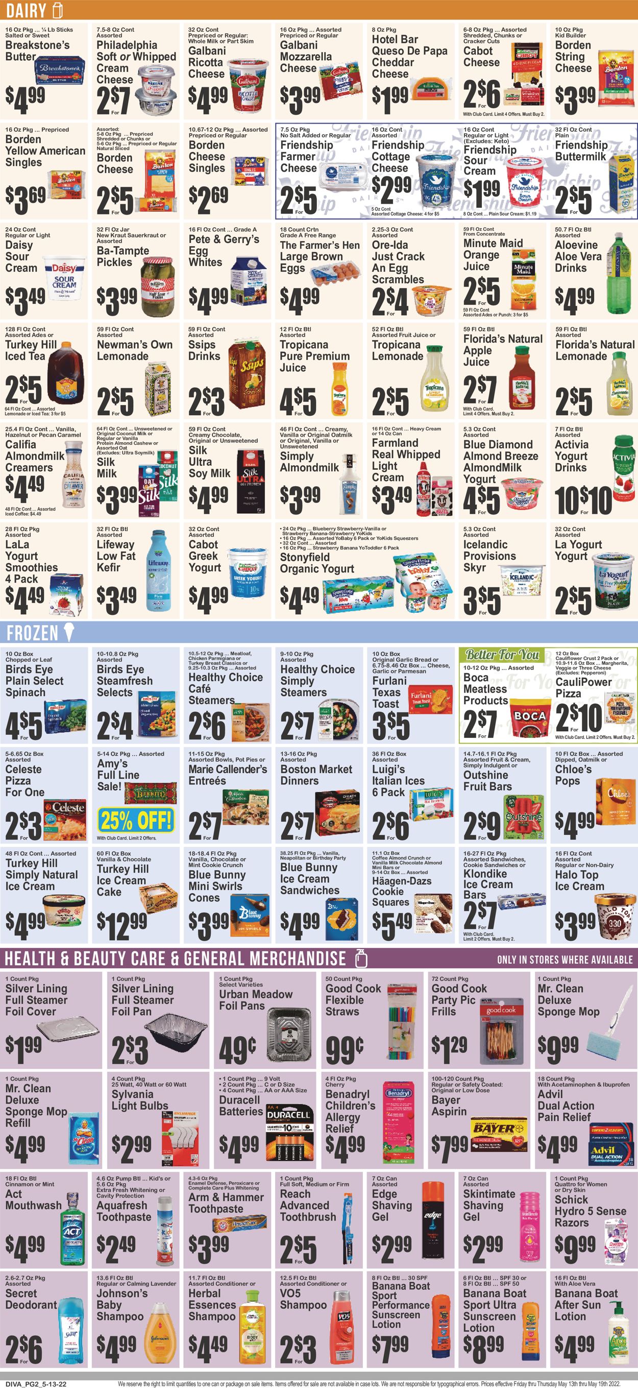 Key Food Ad from 05/13/2022