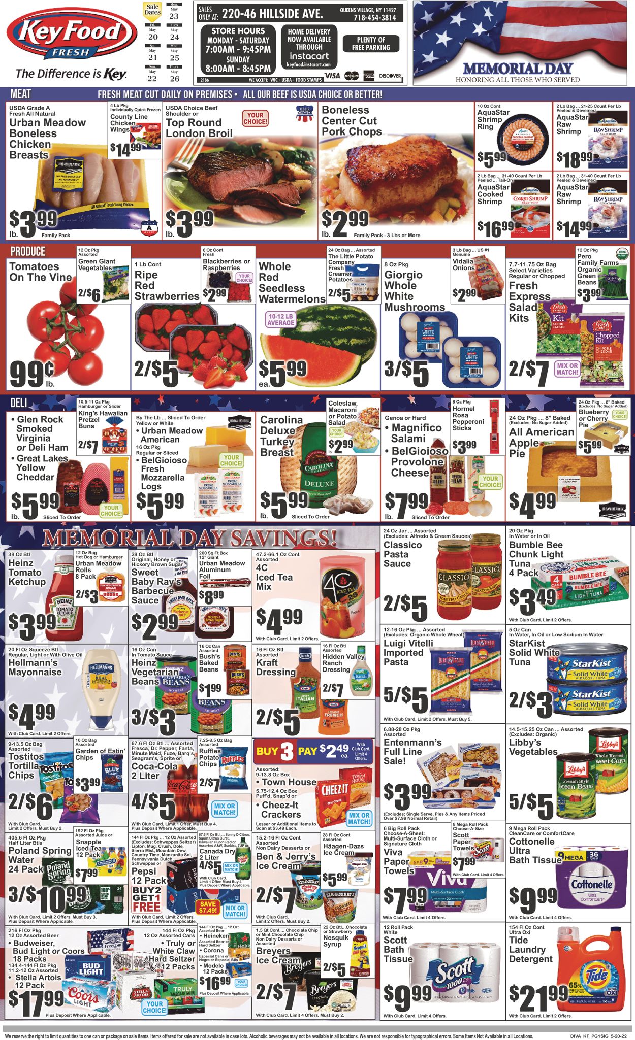 Key Food Ad from 05/20/2022