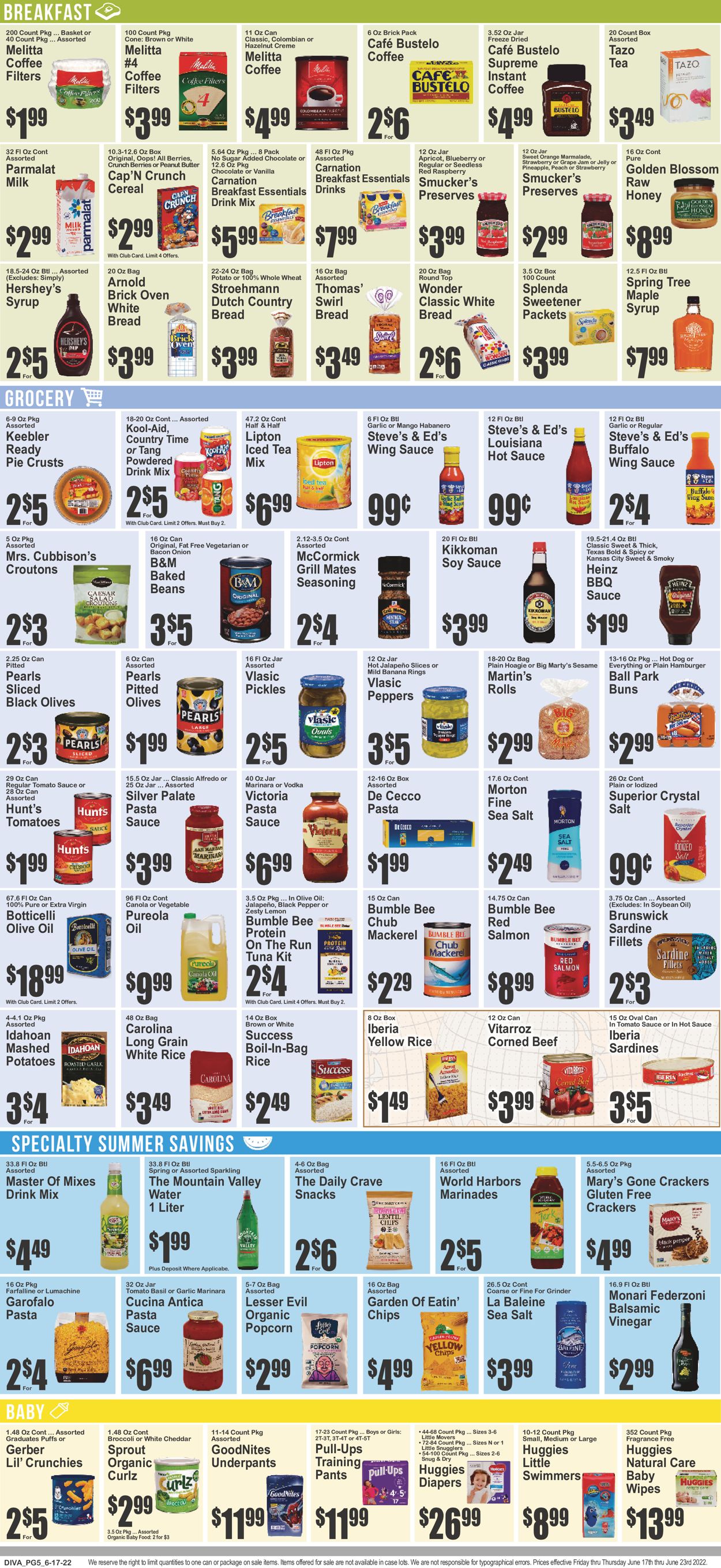 Key Food Ad from 06/17/2022