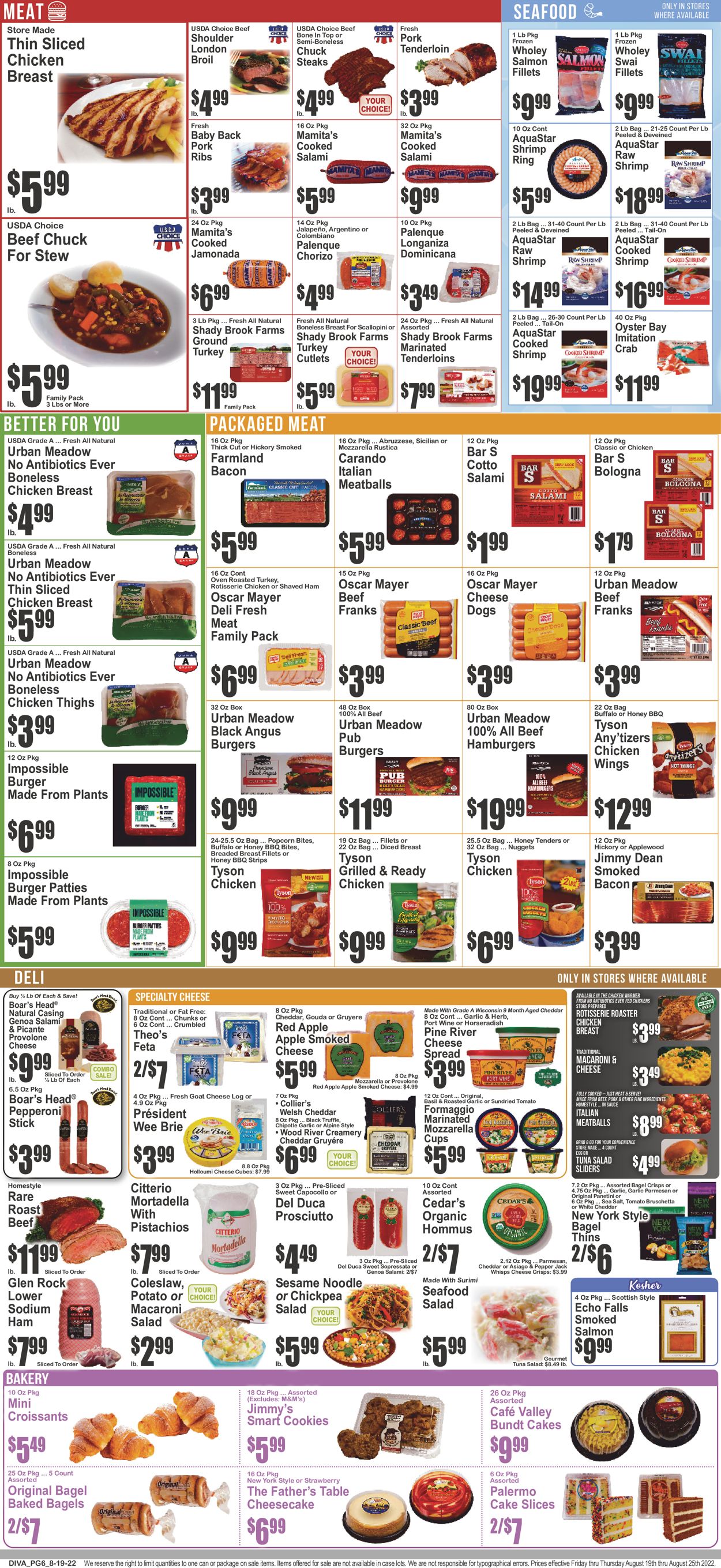 Key Food Ad from 08/19/2022