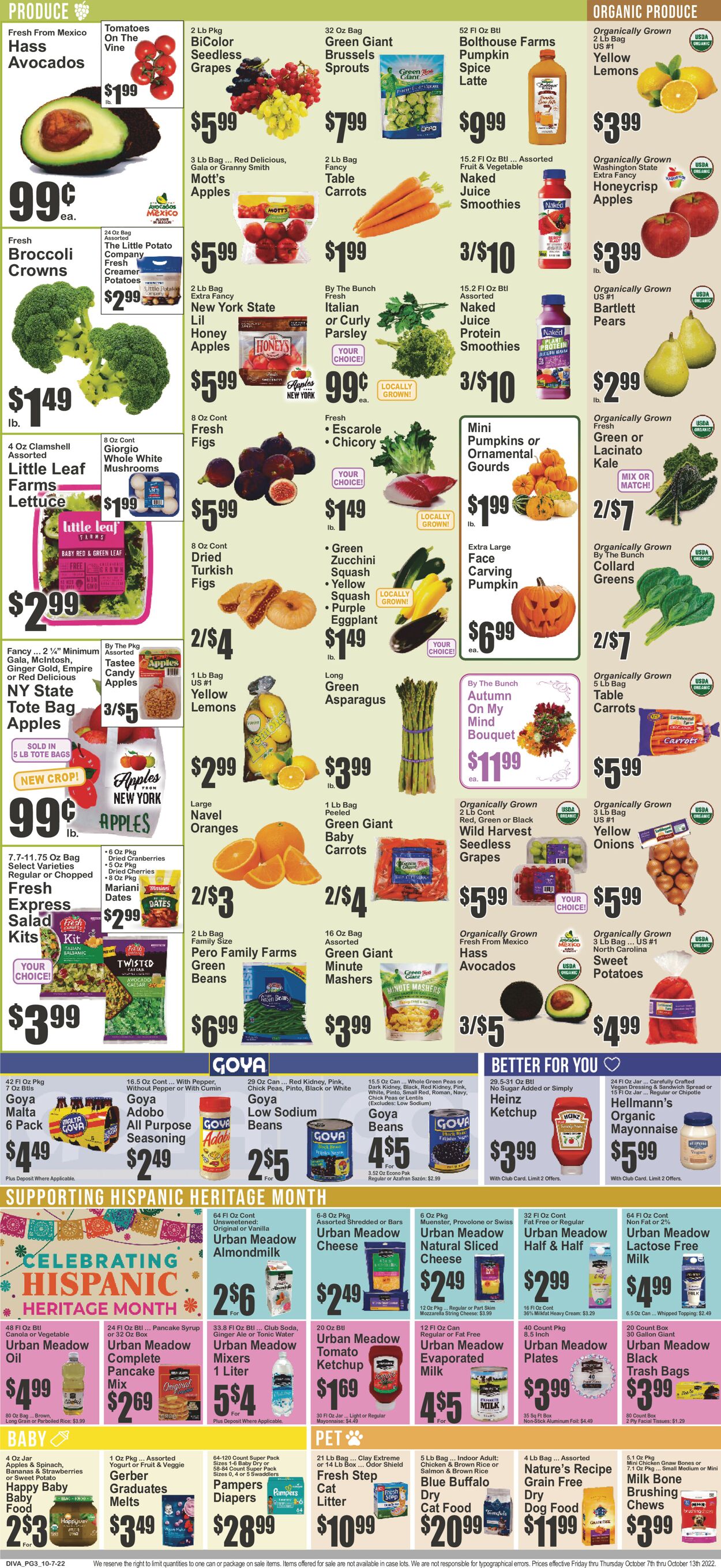 Key Food Ad from 10/07/2022