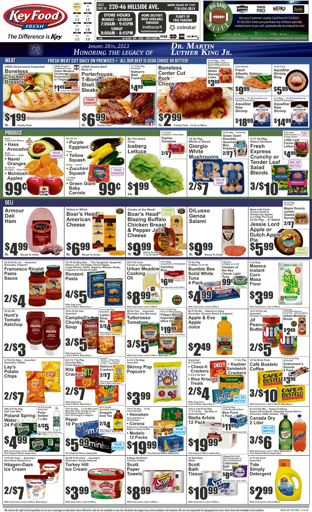 Key Food Ad from 01/13/2023
